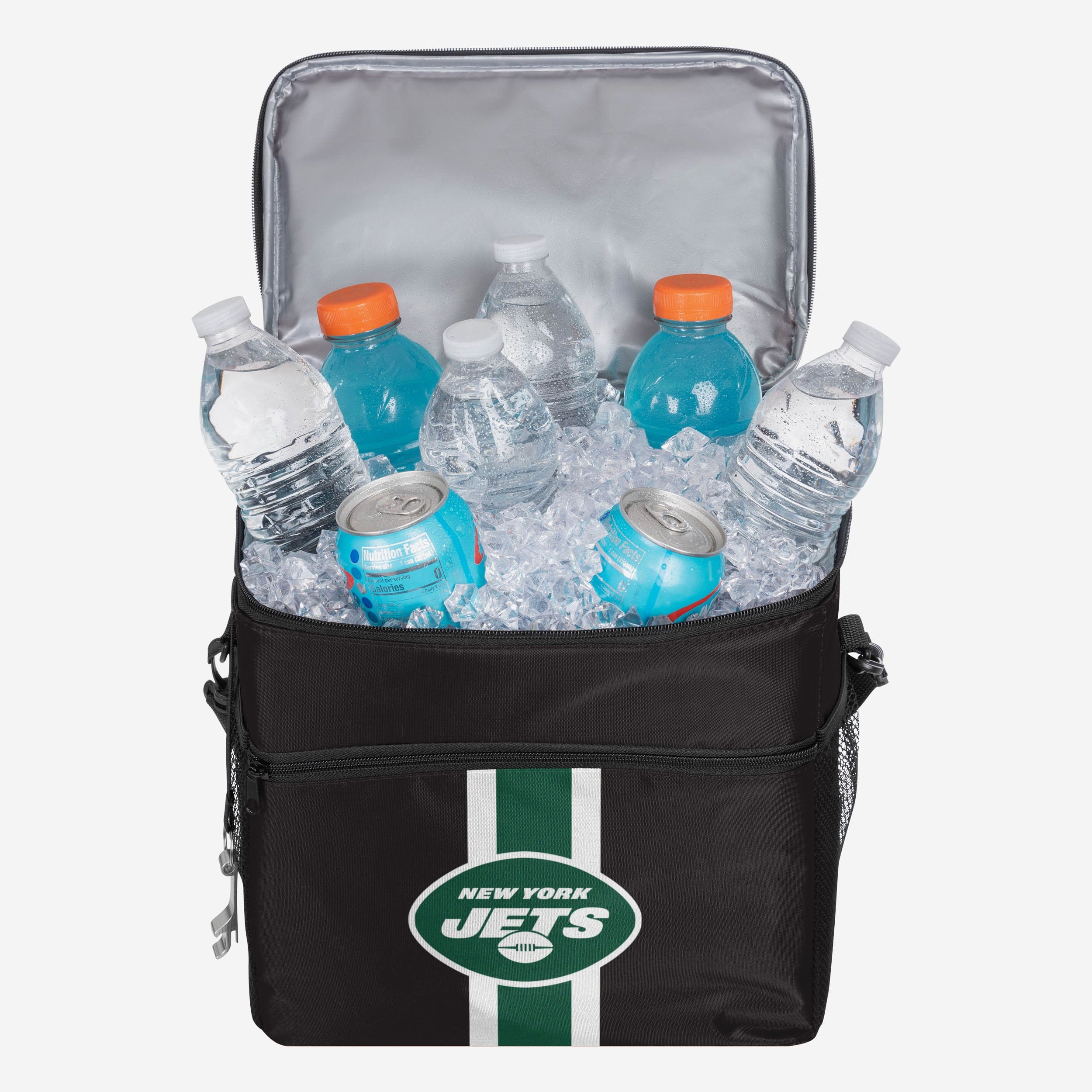 New York Jets Team Stripe Tailgate 24 Pack Cooler 3 New York Jets Team Stripe Tailgate 24 Pack Cooler