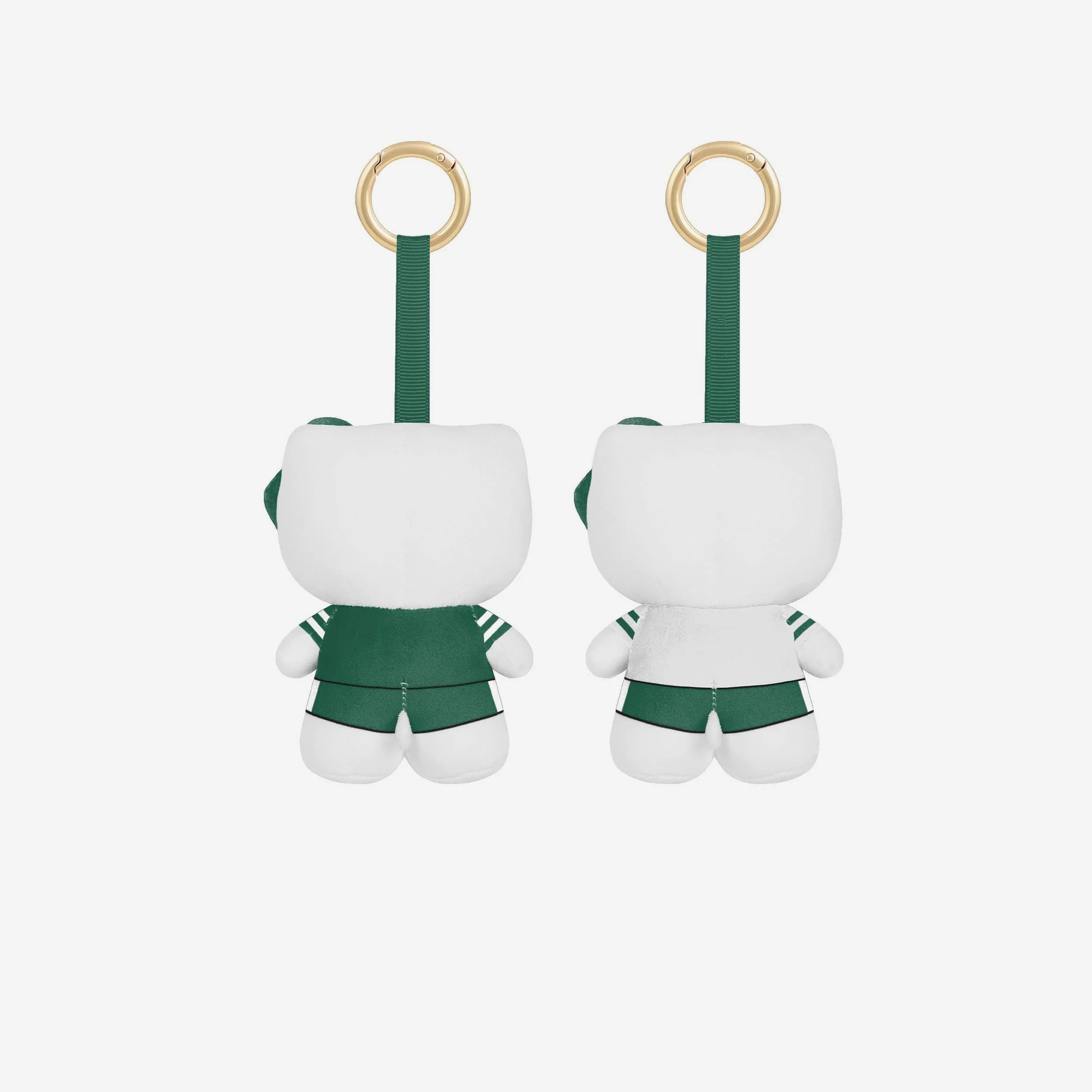 New York Jets 2 Pack Mini Plush Hello Kitty® Bag Charm Keychain 2 New York Jets 2 Pack Mini Plush Hello Kitty® Bag Charm Keychain