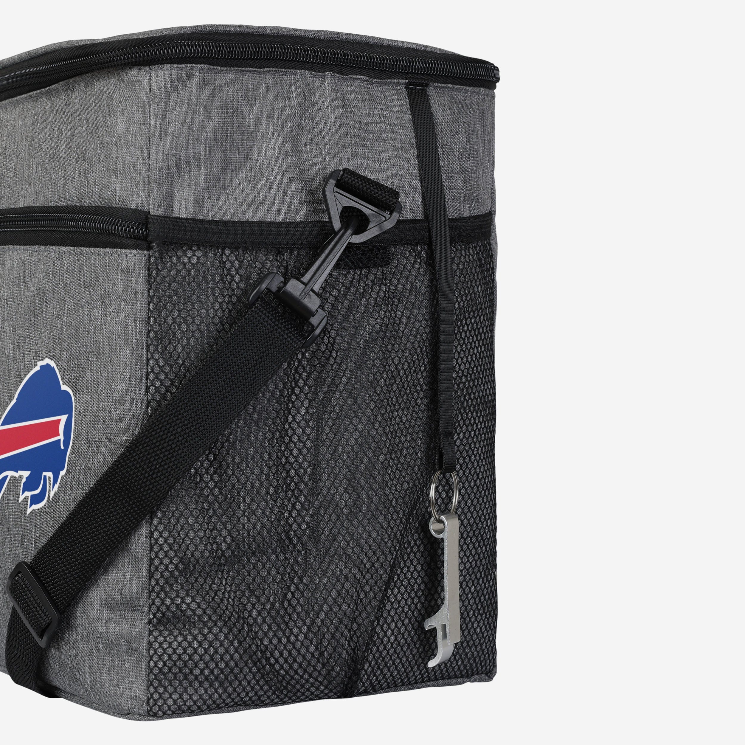 Buffalo Bills Heather Grey Tailgate 24 Pack Cooler 4 Buffalo Bills Heather Grey Tailgate 24 Pack Cooler