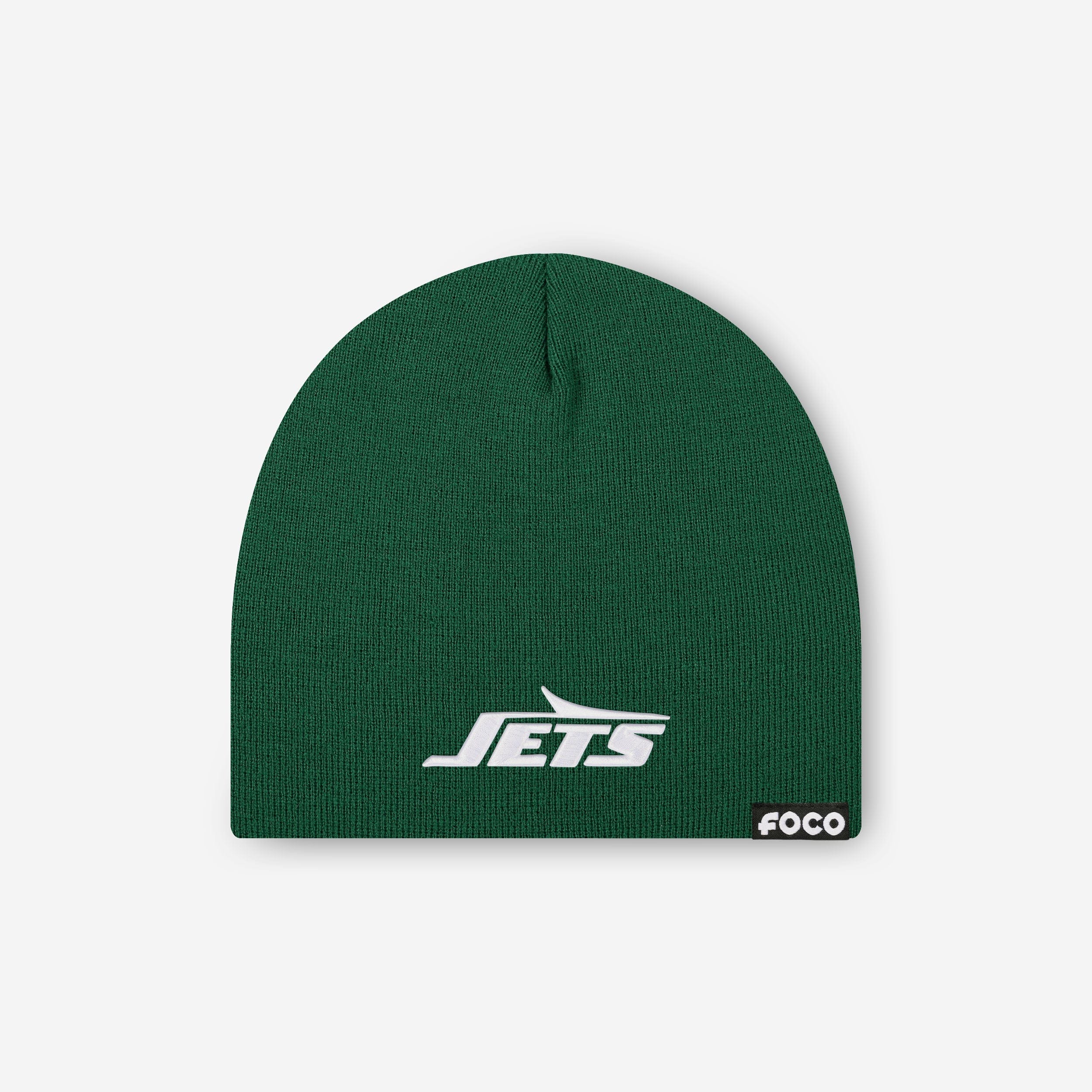 New York Jets Basic Primary Logo Skull Beanie