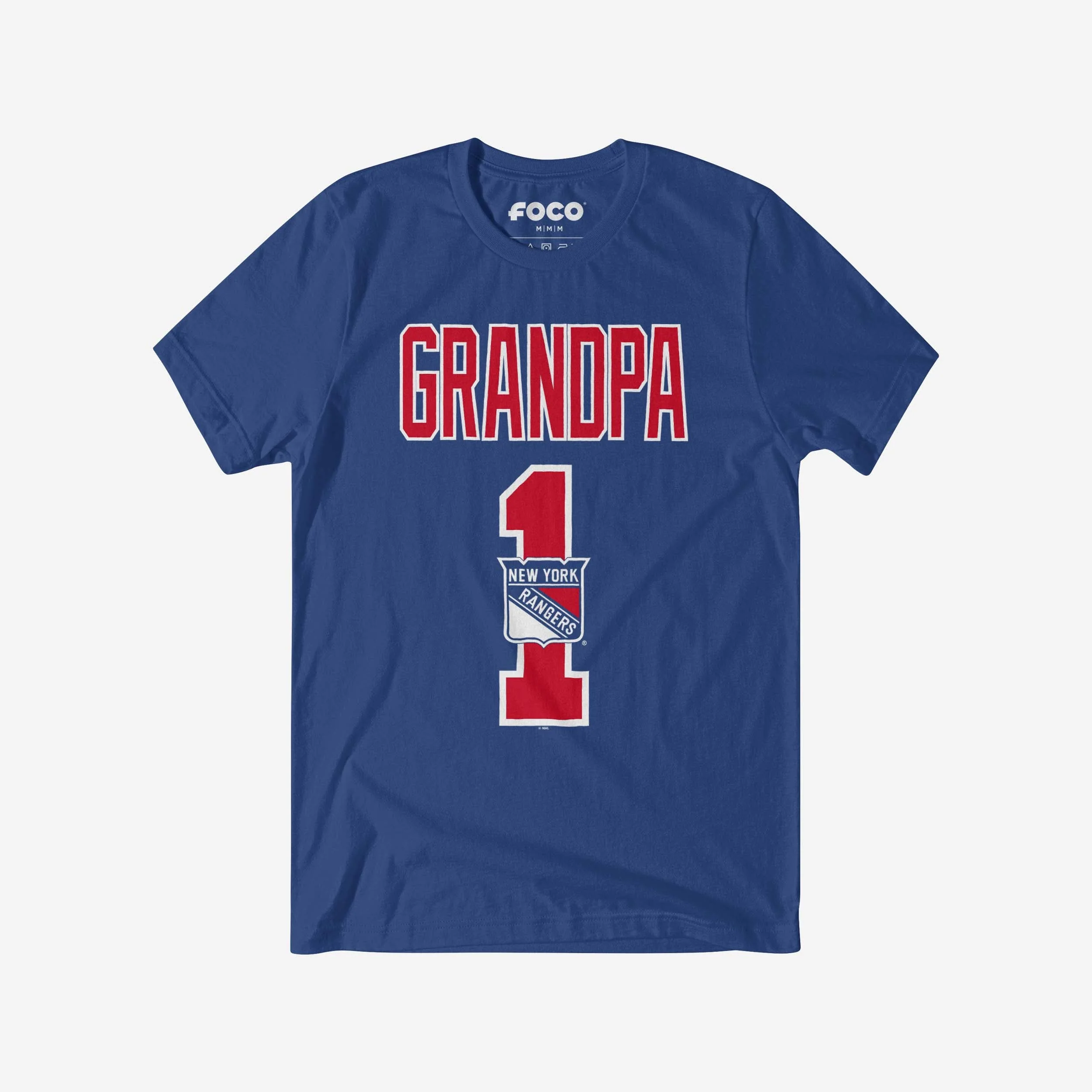 New York Rangers Number 1 Grandpa T-Shirt