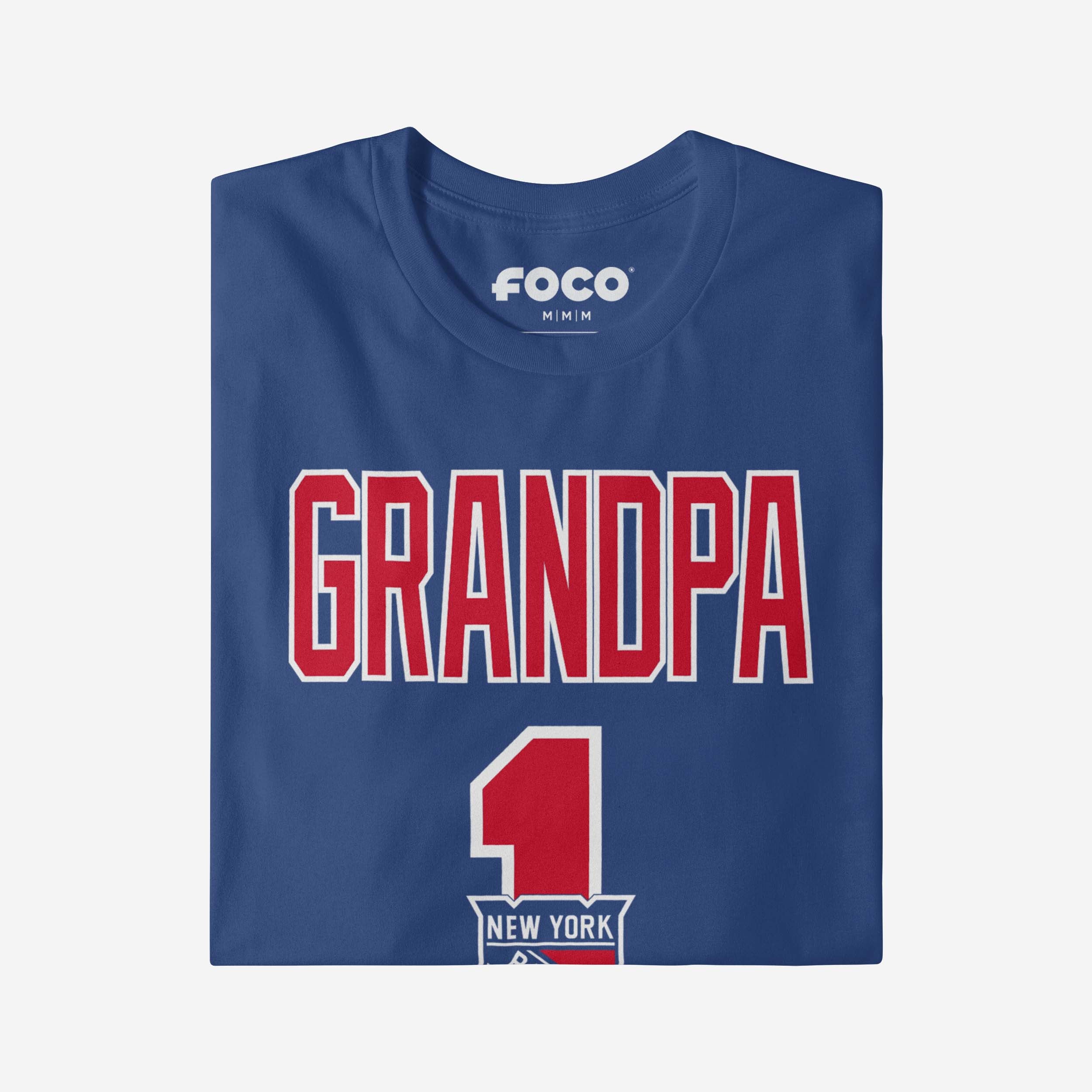 New York Rangers Number 1 Grandpa T-Shirt 3 New York Rangers Number 1 Grandpa T-Shirt
