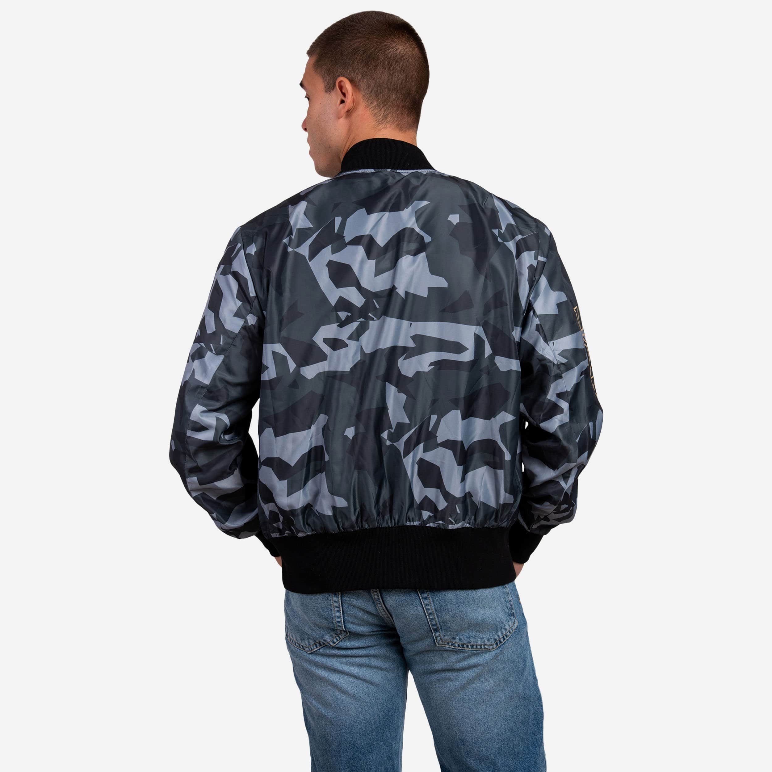 New Orleans Saints Camo Bomber Jacket 5 New Orleans Saints Camo Bomber Jacket
