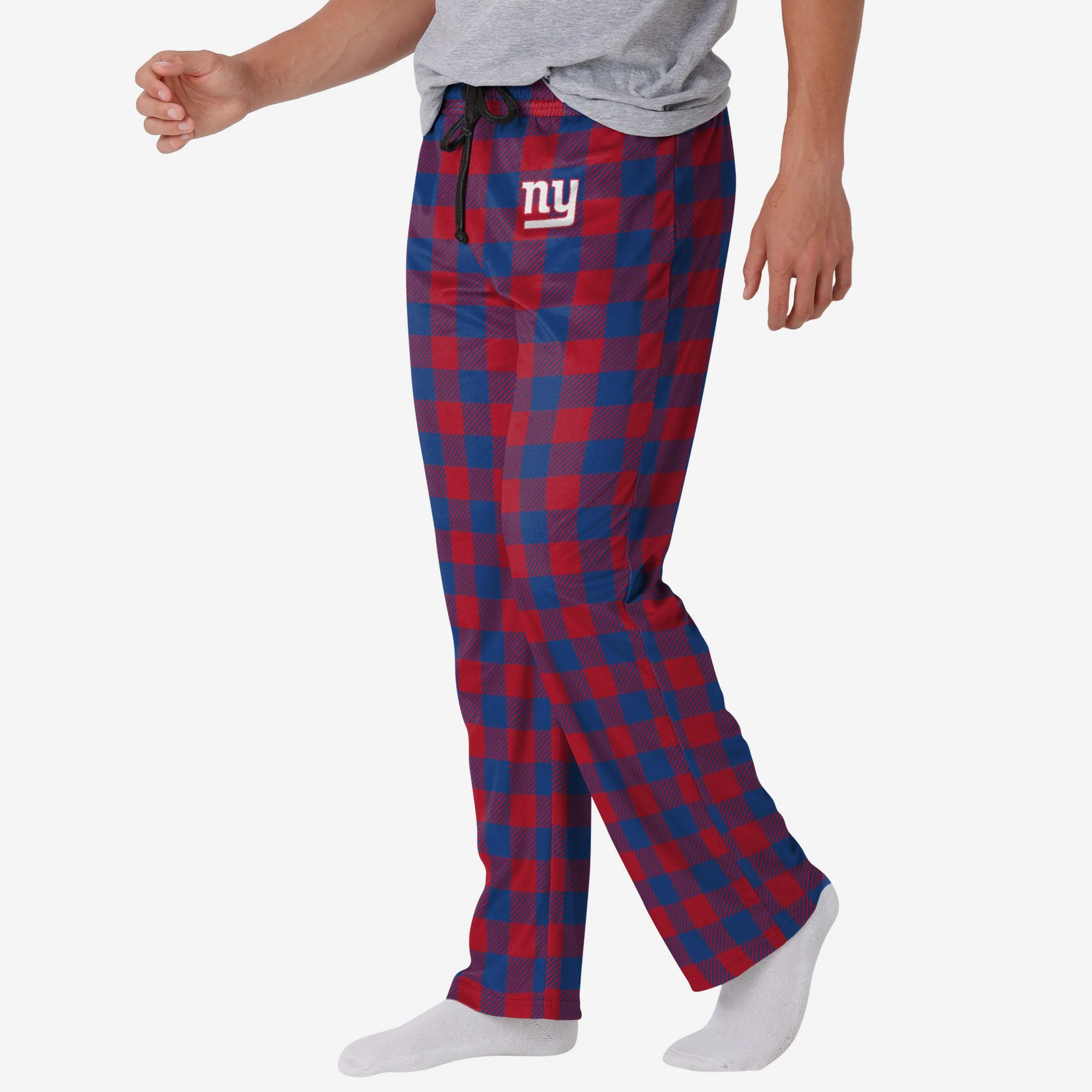 New York Giants Buffalo Check Lounge Pants 1 New York Giants Buffalo Check Lounge Pants