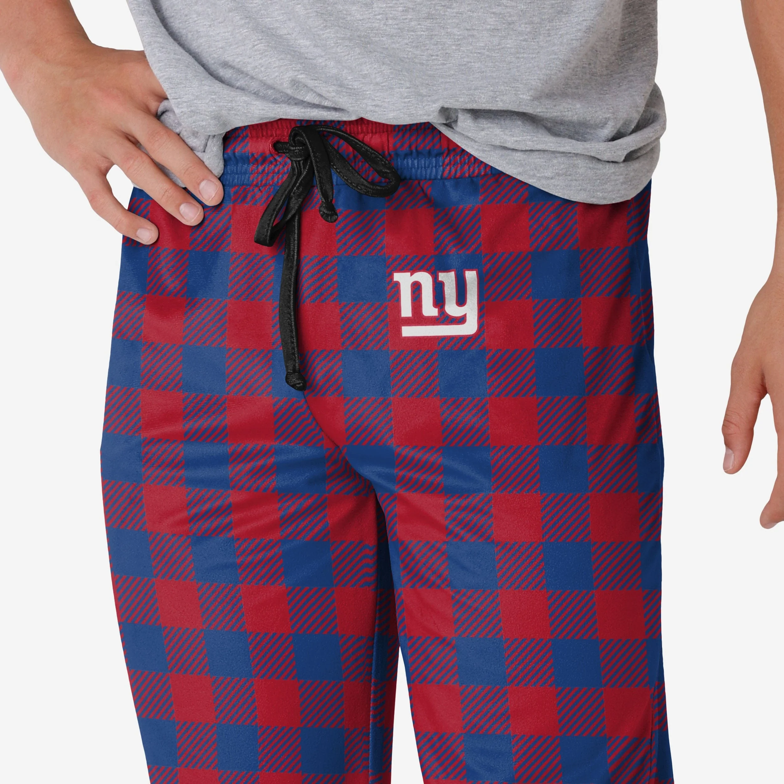 New York Giants Buffalo Check Lounge Pants 3 New York Giants Buffalo Check Lounge Pants