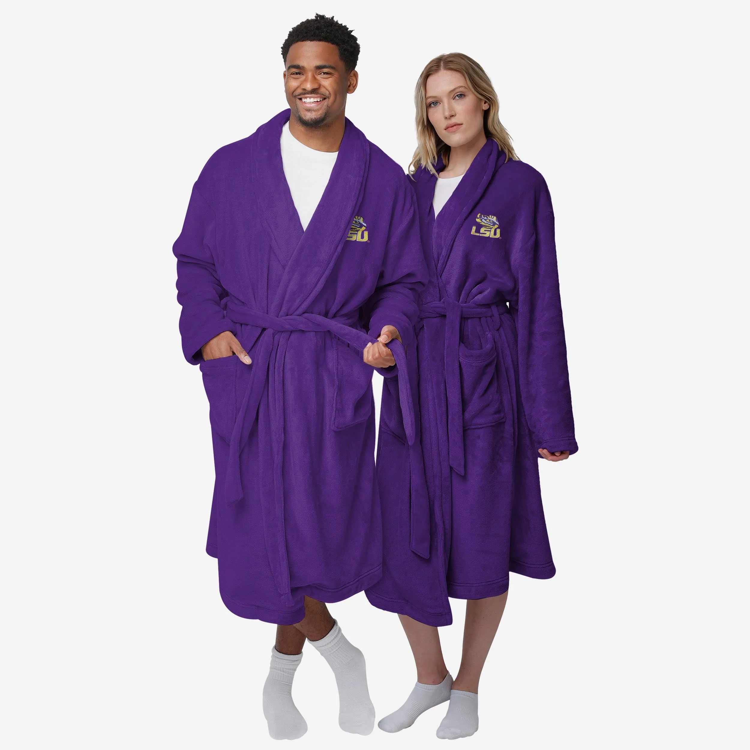 LSU Tigers Lazy Day Team Robe 1 LSU Tigers Lazy Day Team Robe