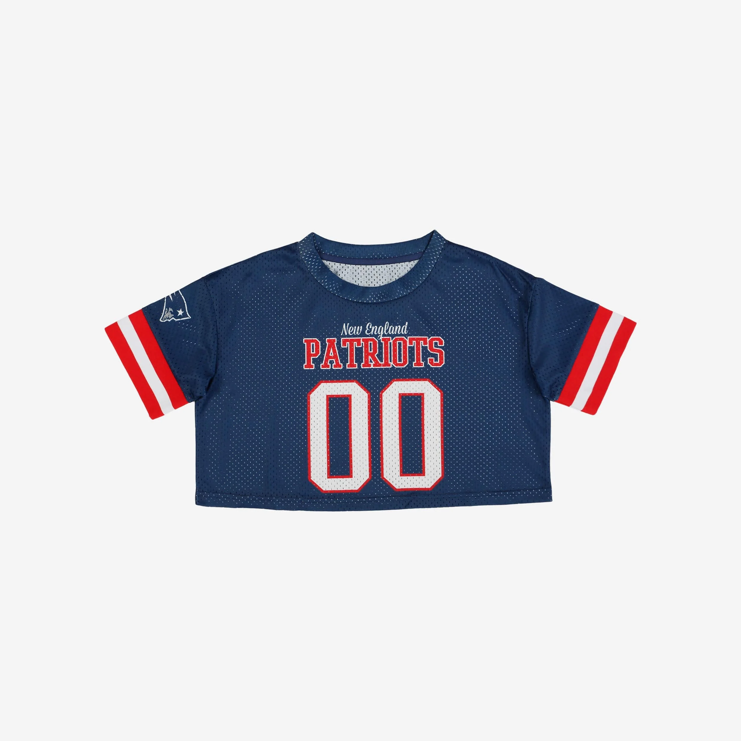 New England Patriots Womens Gameday Mesh Crop Top 3 New England Patriots Womens Gameday Mesh Crop Top