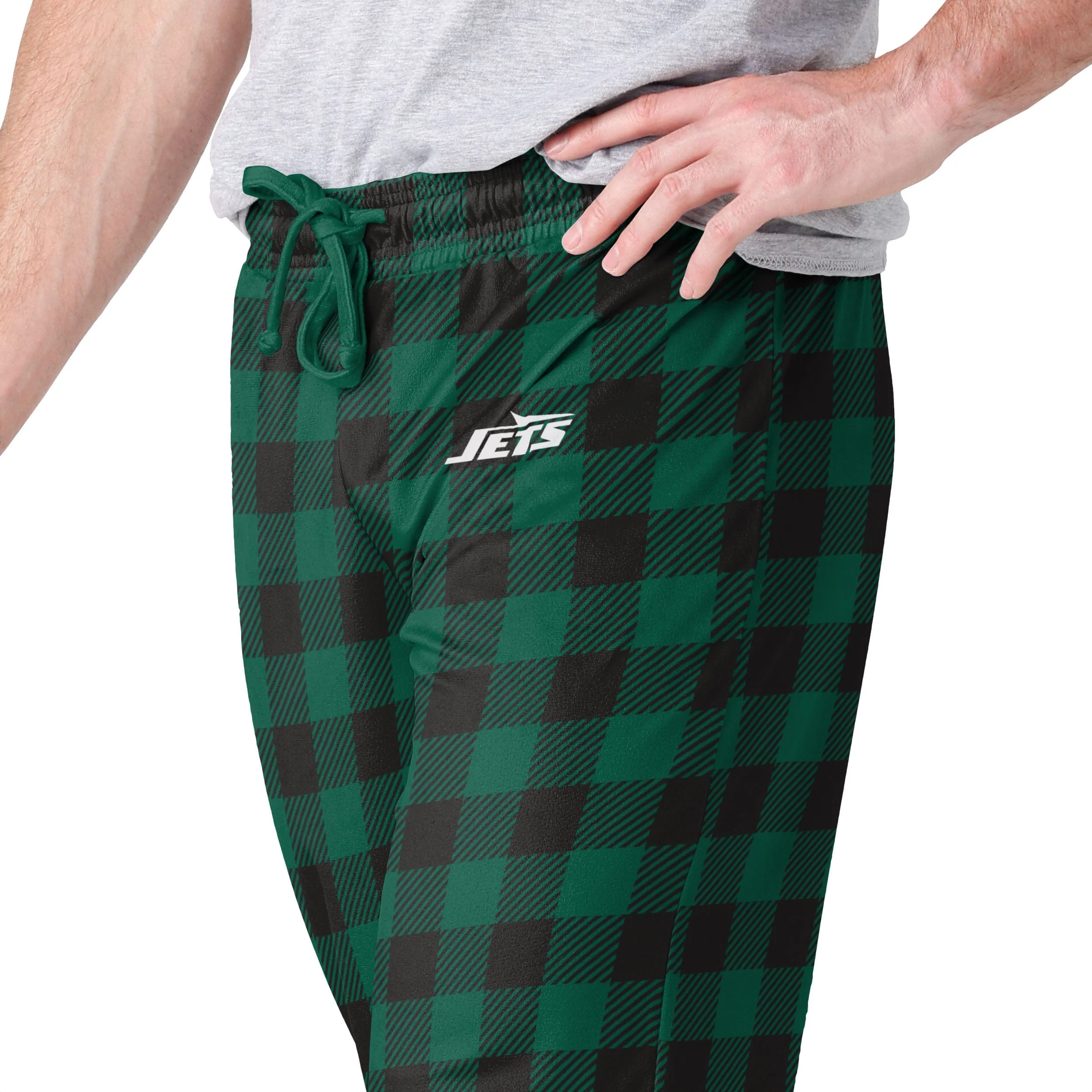 New York Jets Buffalo Check Lounge Pants 3 New York Jets Buffalo Check Lounge Pants