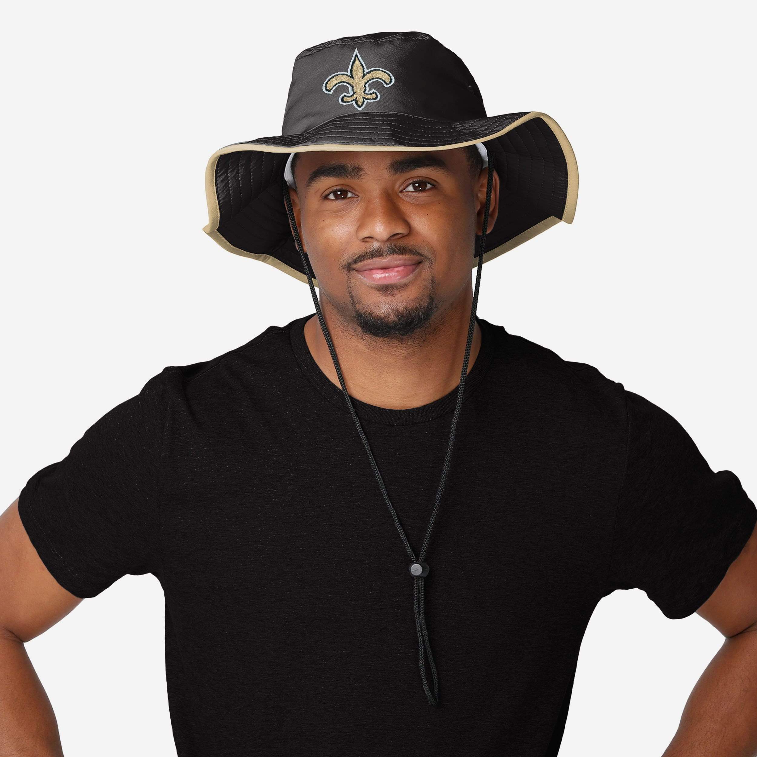 New Orleans Saints Solid Boonie Hat 2 New Orleans Saints Solid Boonie Hat