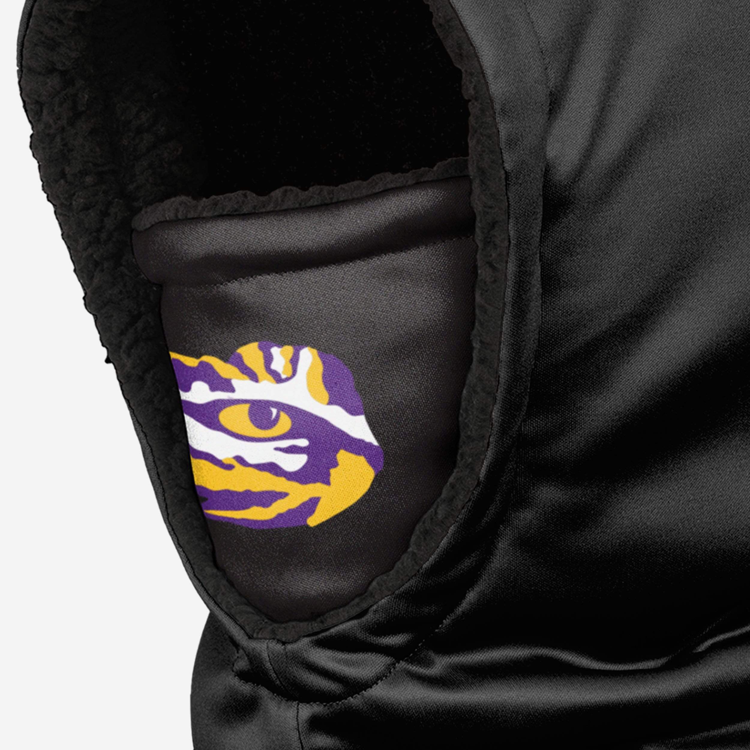 LSU Tigers Black Hooded Gaiter 3 LSU Tigers Black Hooded Gaiter