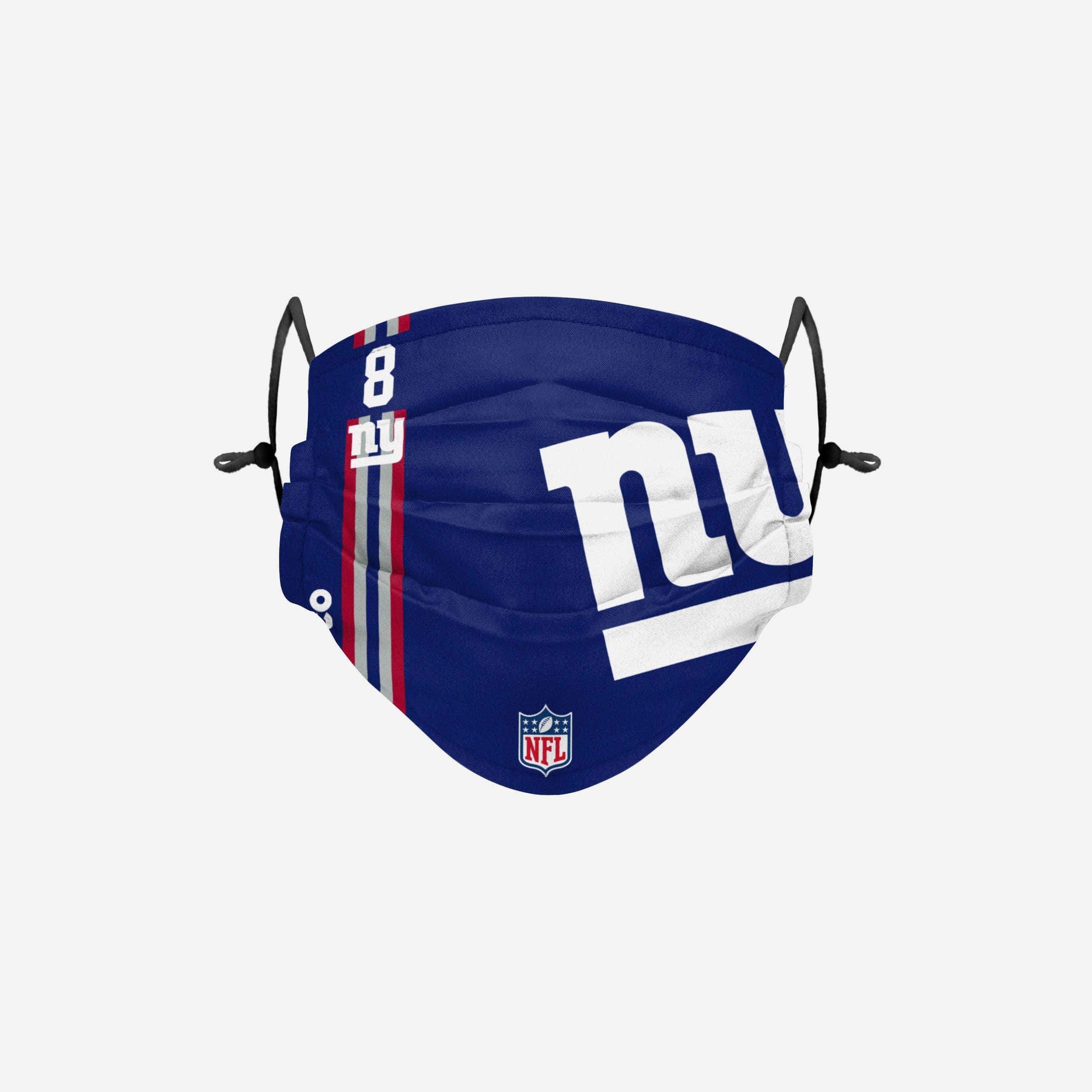 Daniel Jones New York Giants On-Field Sideline Logo Face Cover