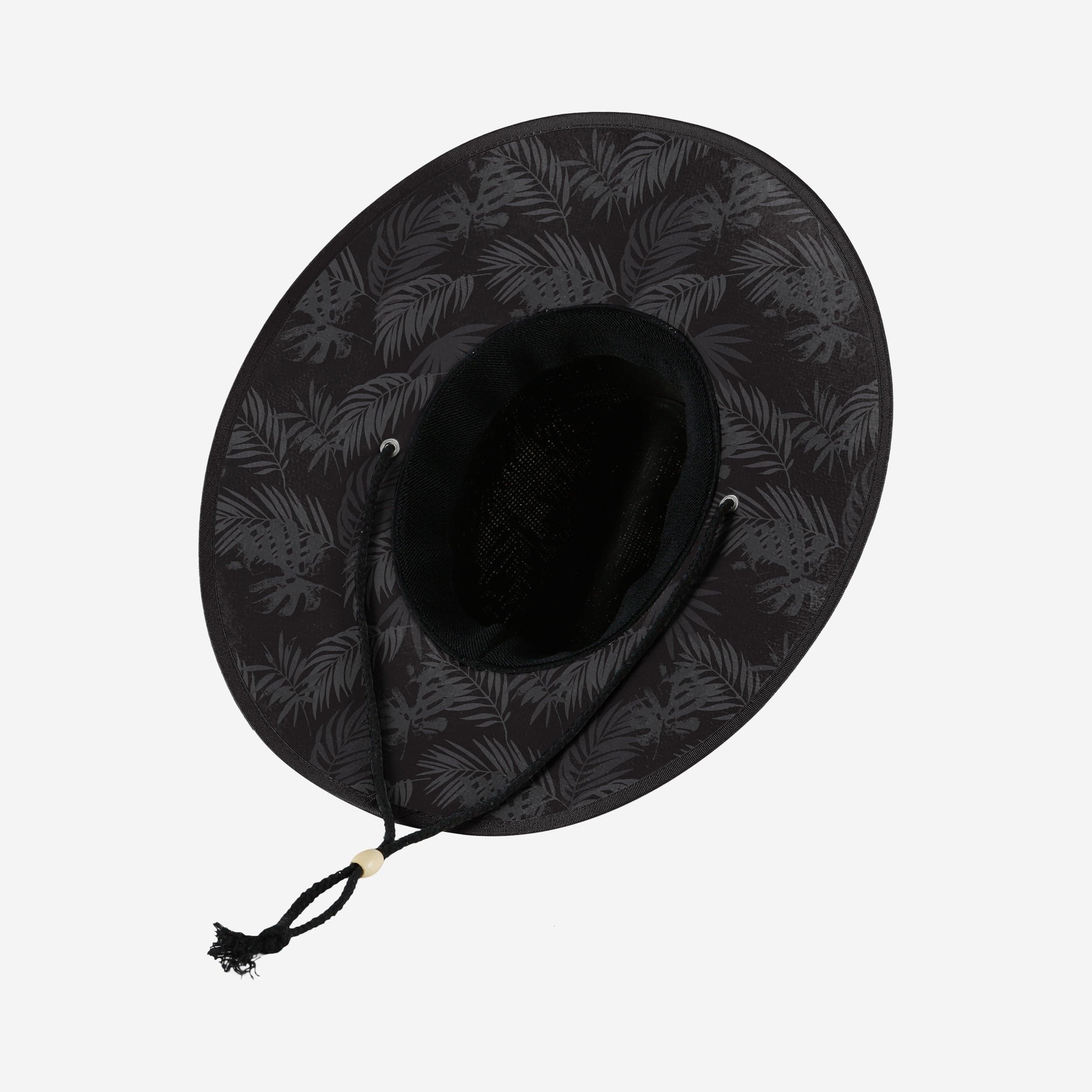 New Orleans Saints Floral Printed Straw Hat 5 New Orleans Saints Floral Printed Straw Hat
