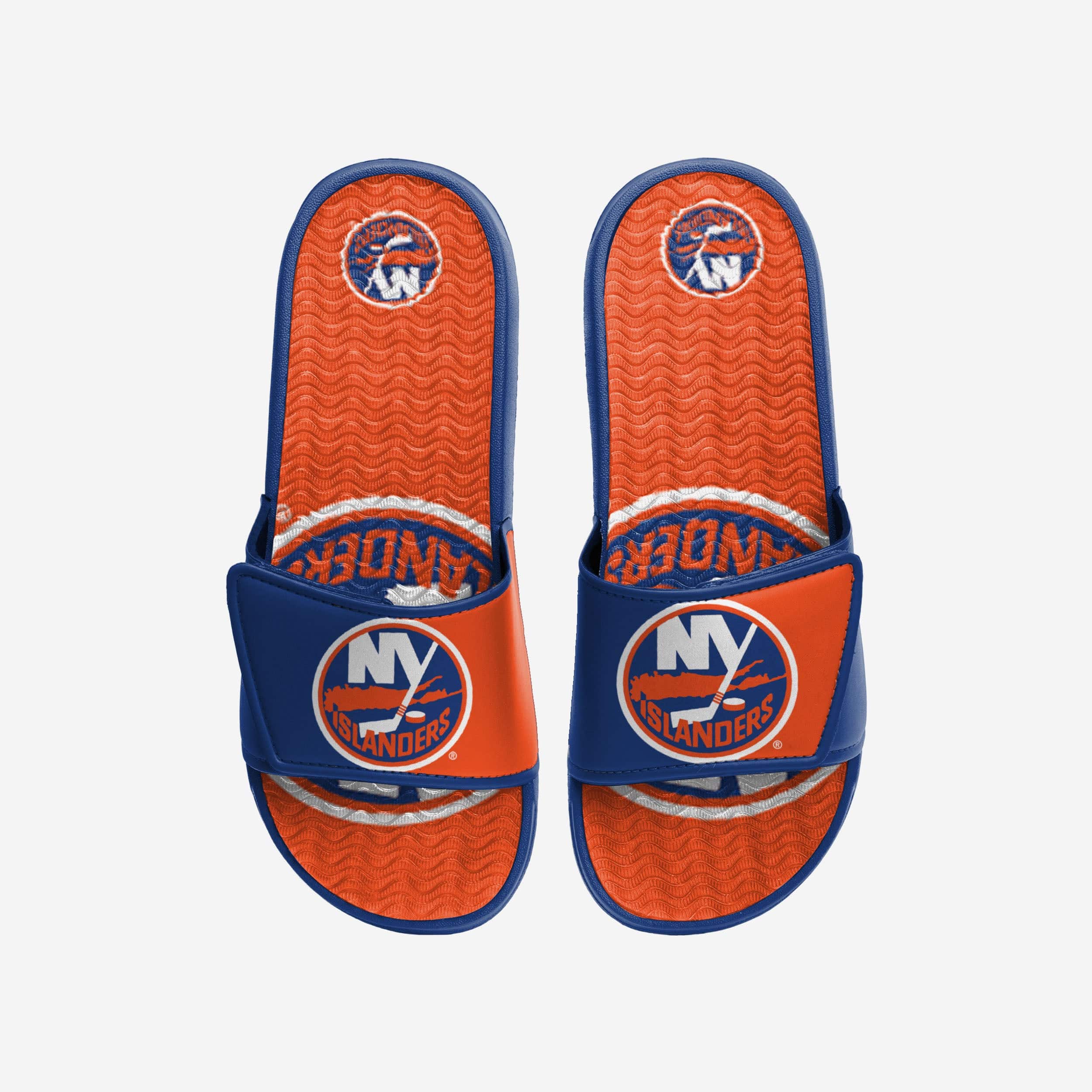 New York Islanders Colorblock Big Logo Gel Slide