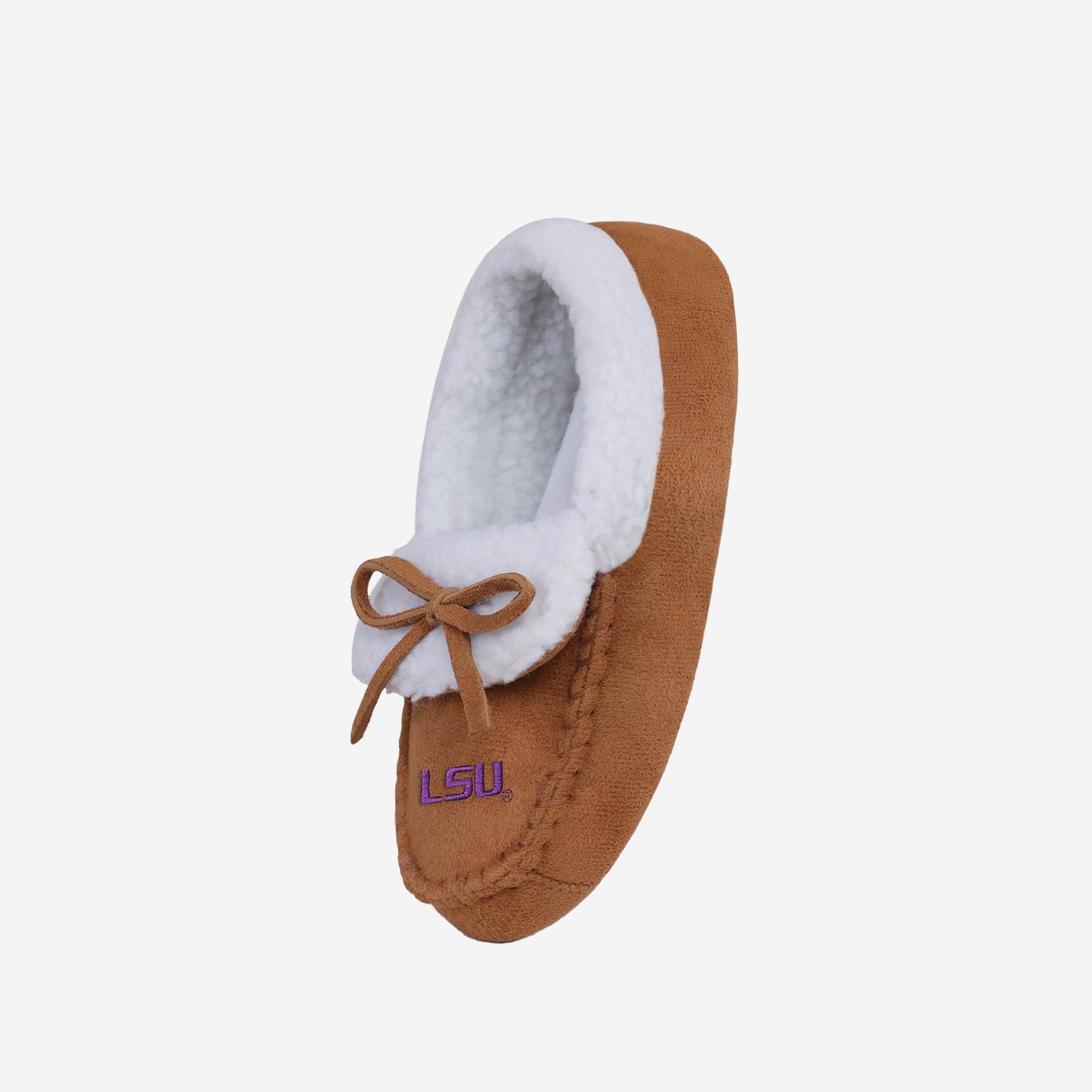 LSU Tigers Youth Moccasin Slipper 2 LSU Tigers Youth Moccasin Slipper