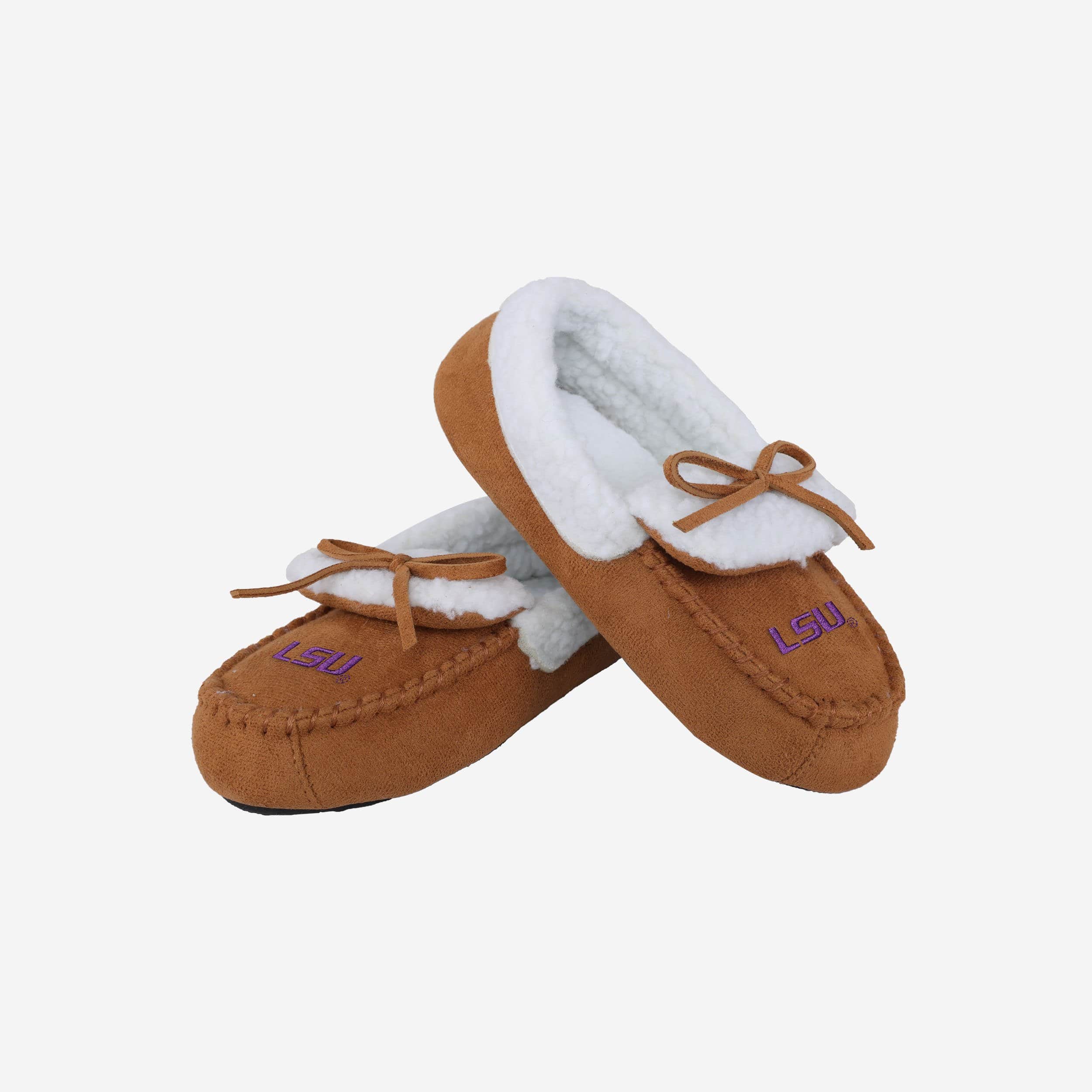 LSU Tigers Youth Moccasin Slipper 3 LSU Tigers Youth Moccasin Slipper