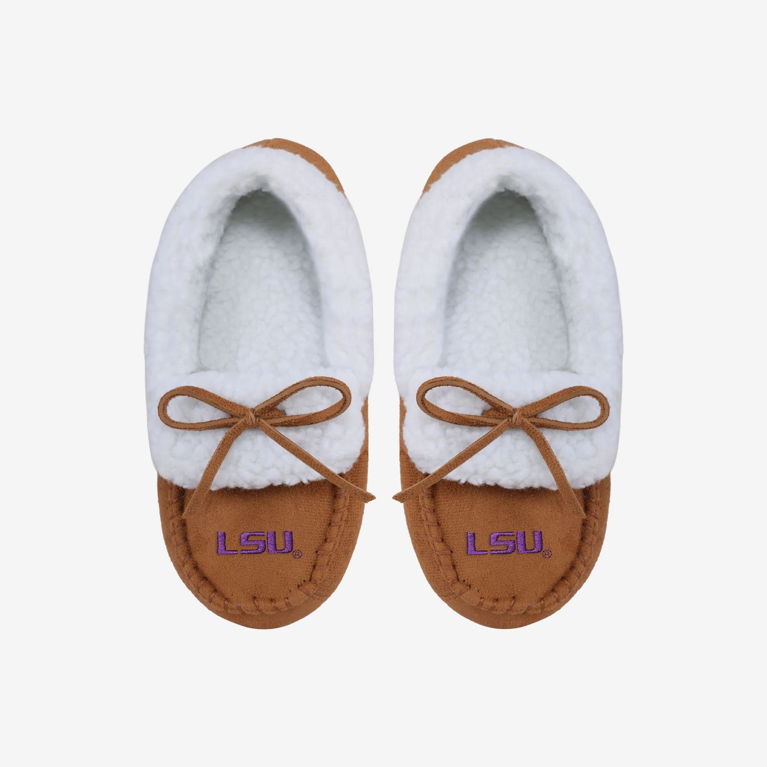 LSU Tigers Youth Moccasin Slipper 4 LSU Tigers Youth Moccasin Slipper