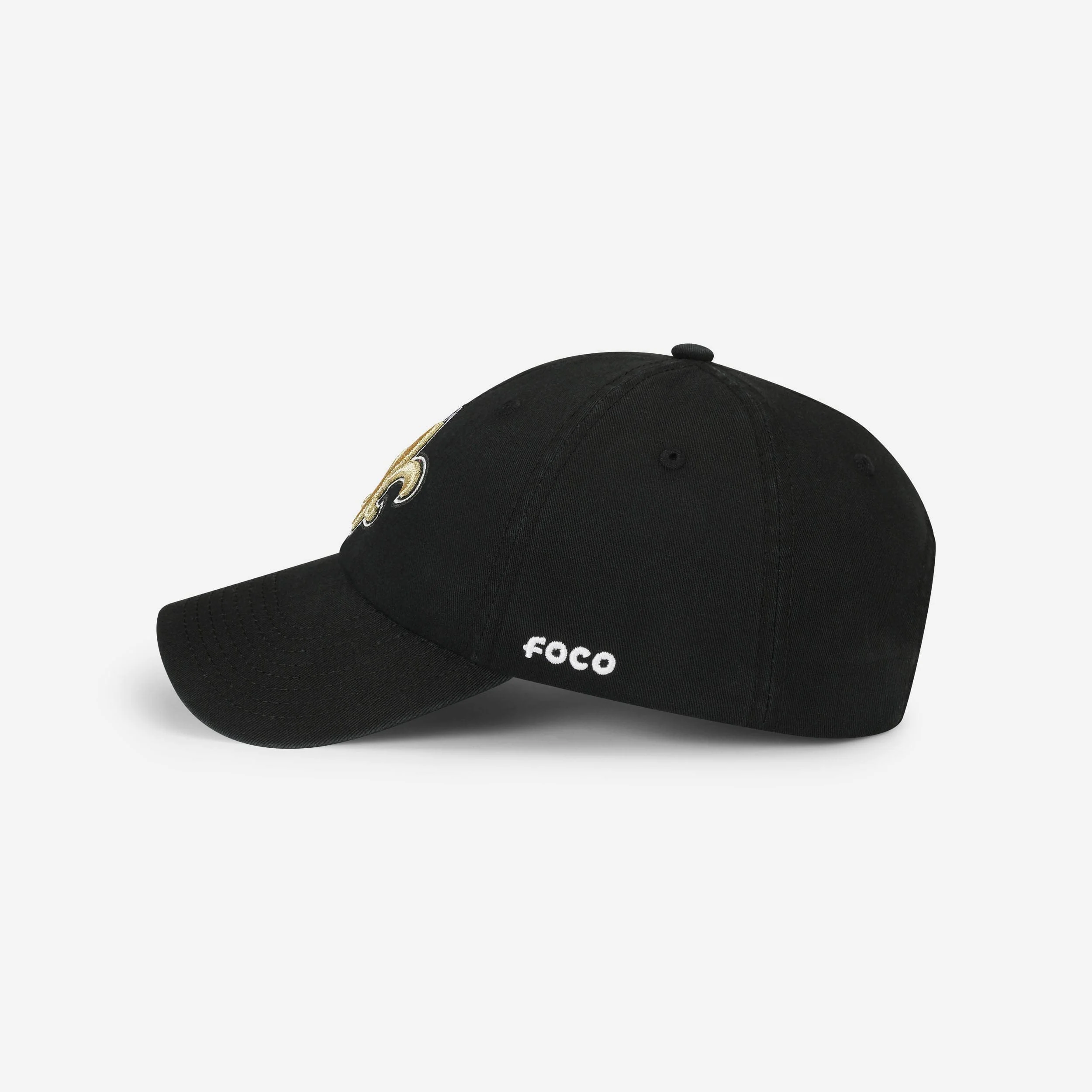New Orleans Saints Primary Logo Casual Cap 2 New Orleans Saints Primary Logo Casual Cap