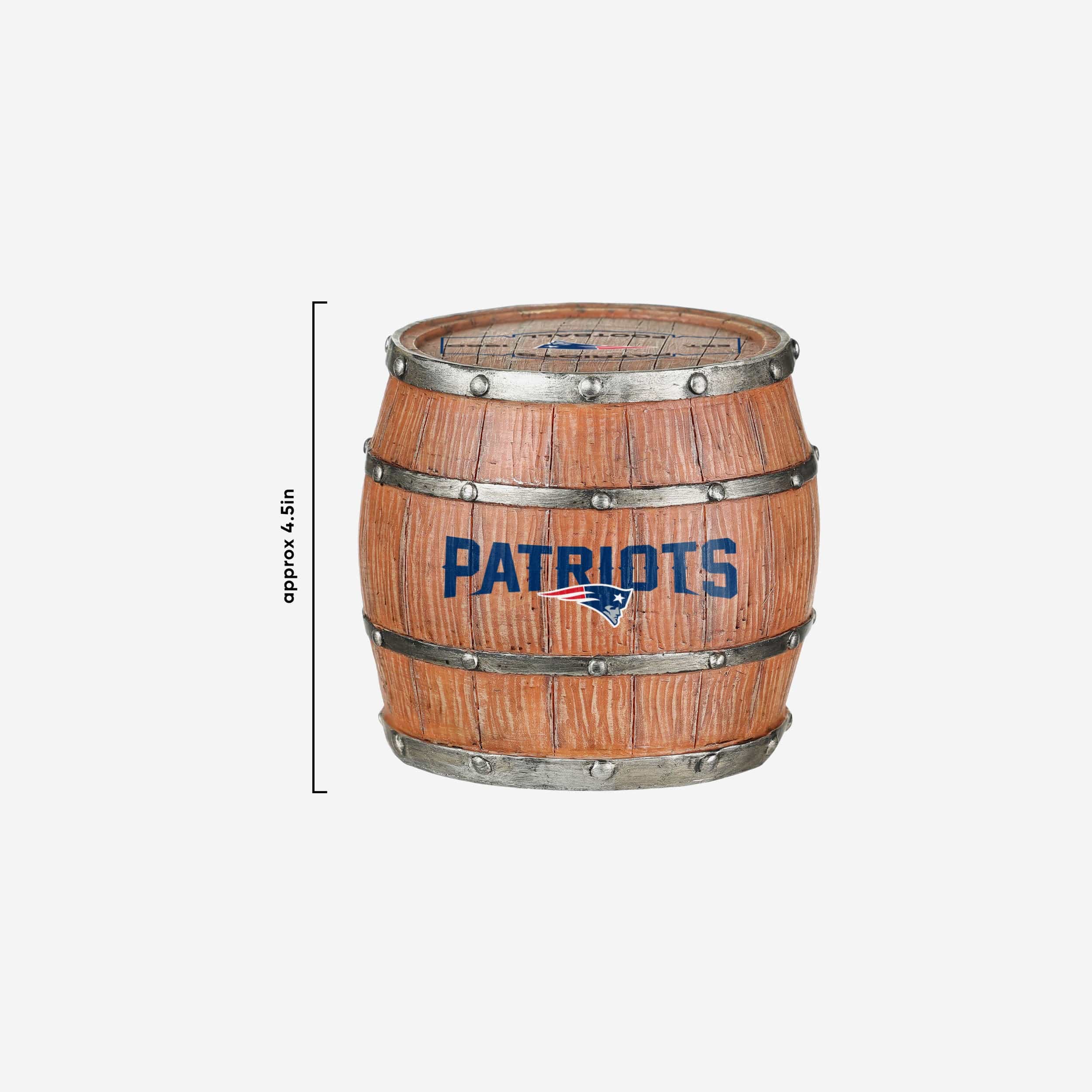 New England Patriots 5 Pack Barrel Coaster Set 4 New England Patriots 5 Pack Barrel Coaster Set