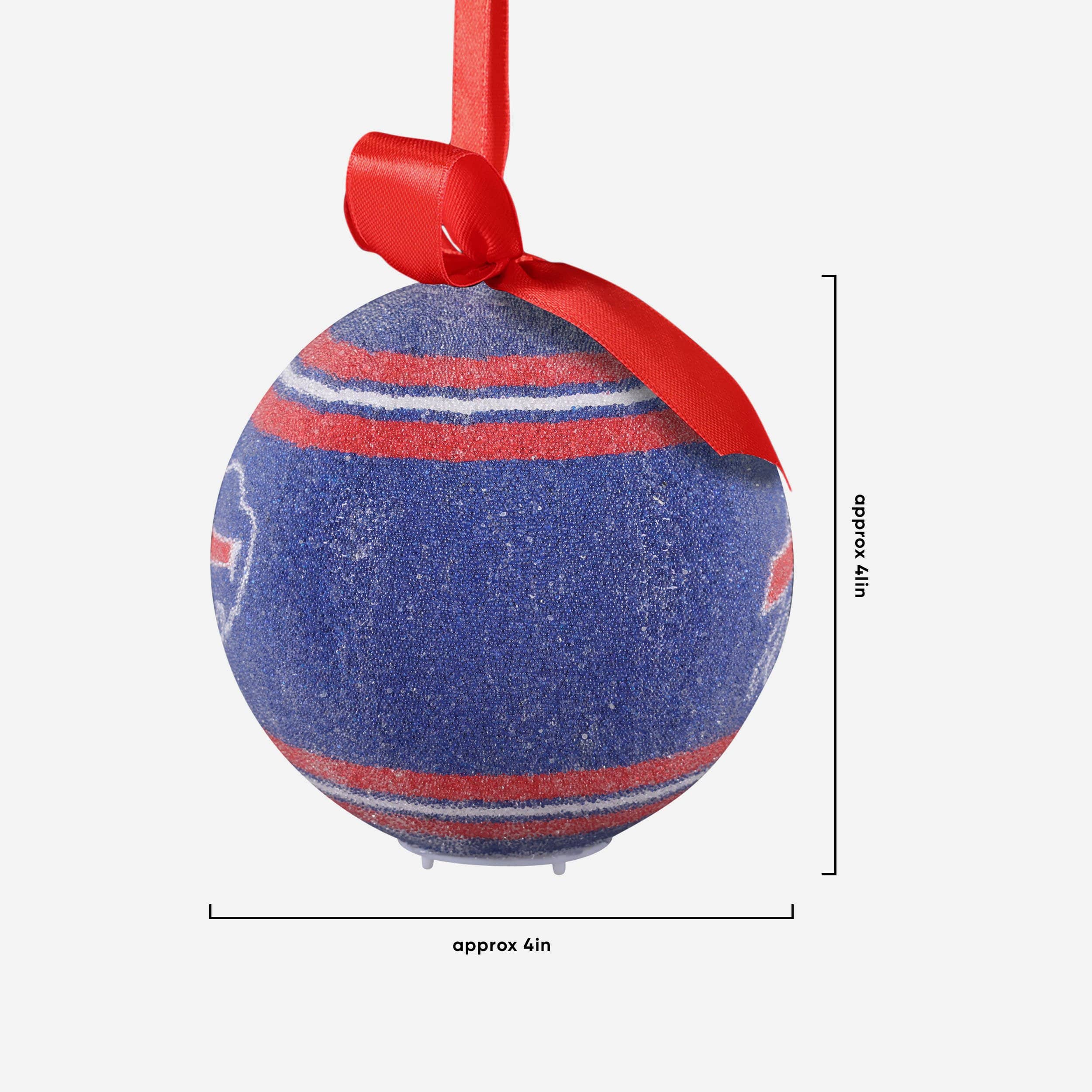 Buffalo Bills LED Shatterproof Ball Ornament 4 Buffalo Bills LED Shatterproof Ball Ornament