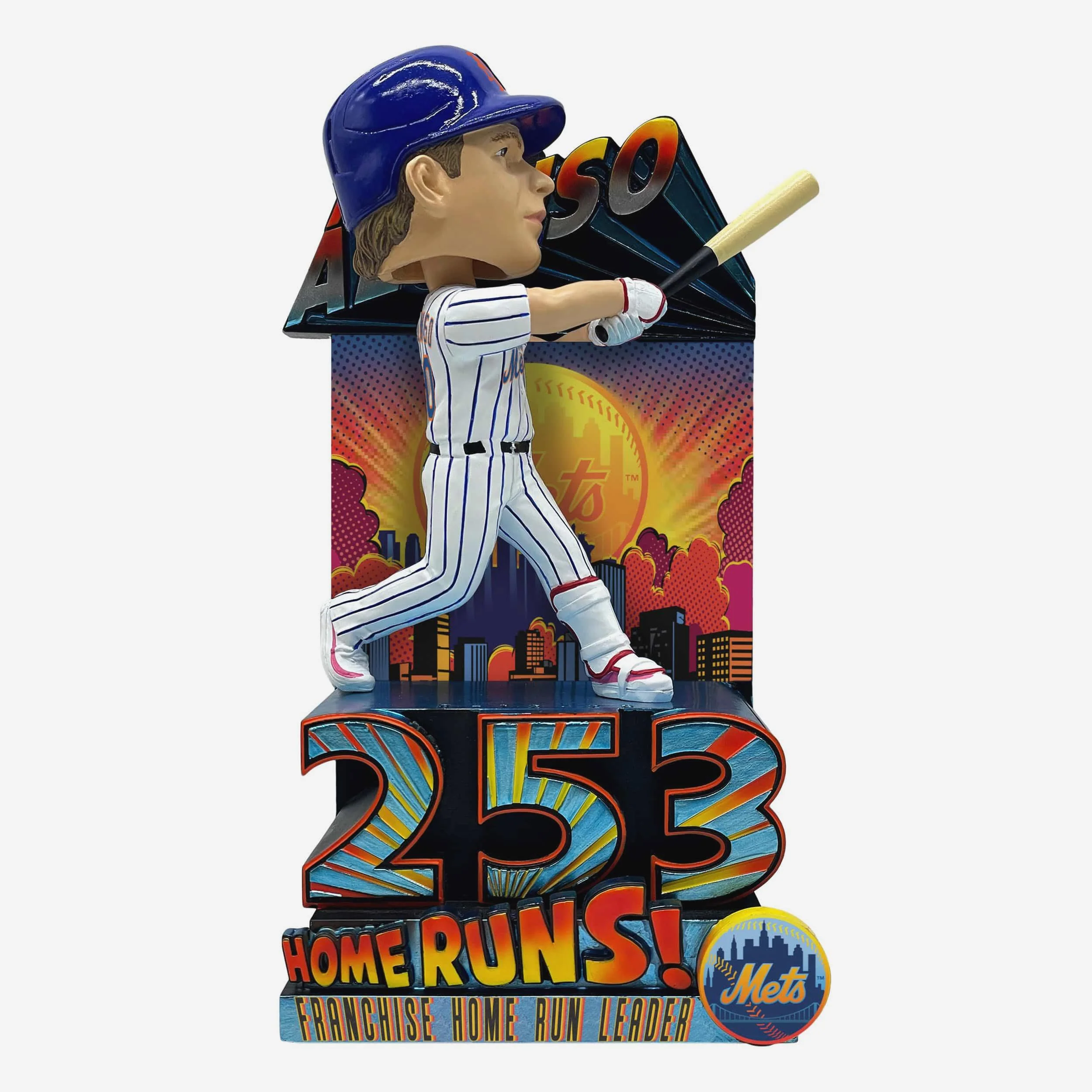 Pete Alonso New York Mets All-Time Franchise Home Run Leader Bobblehead