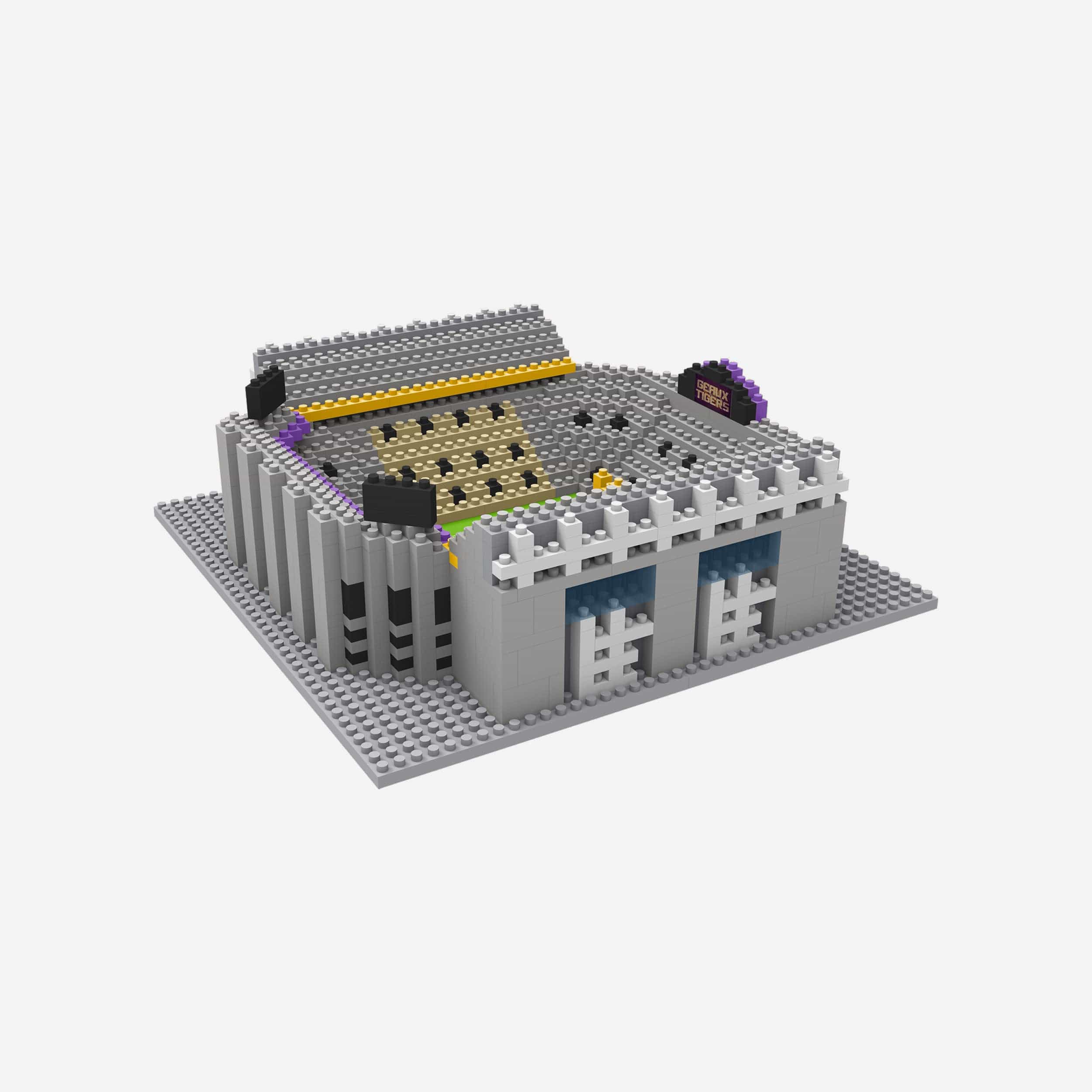 LSU Tigers Tiger Mini BRXLZ Stadium 2 LSU Tigers Tiger Mini BRXLZ Stadium