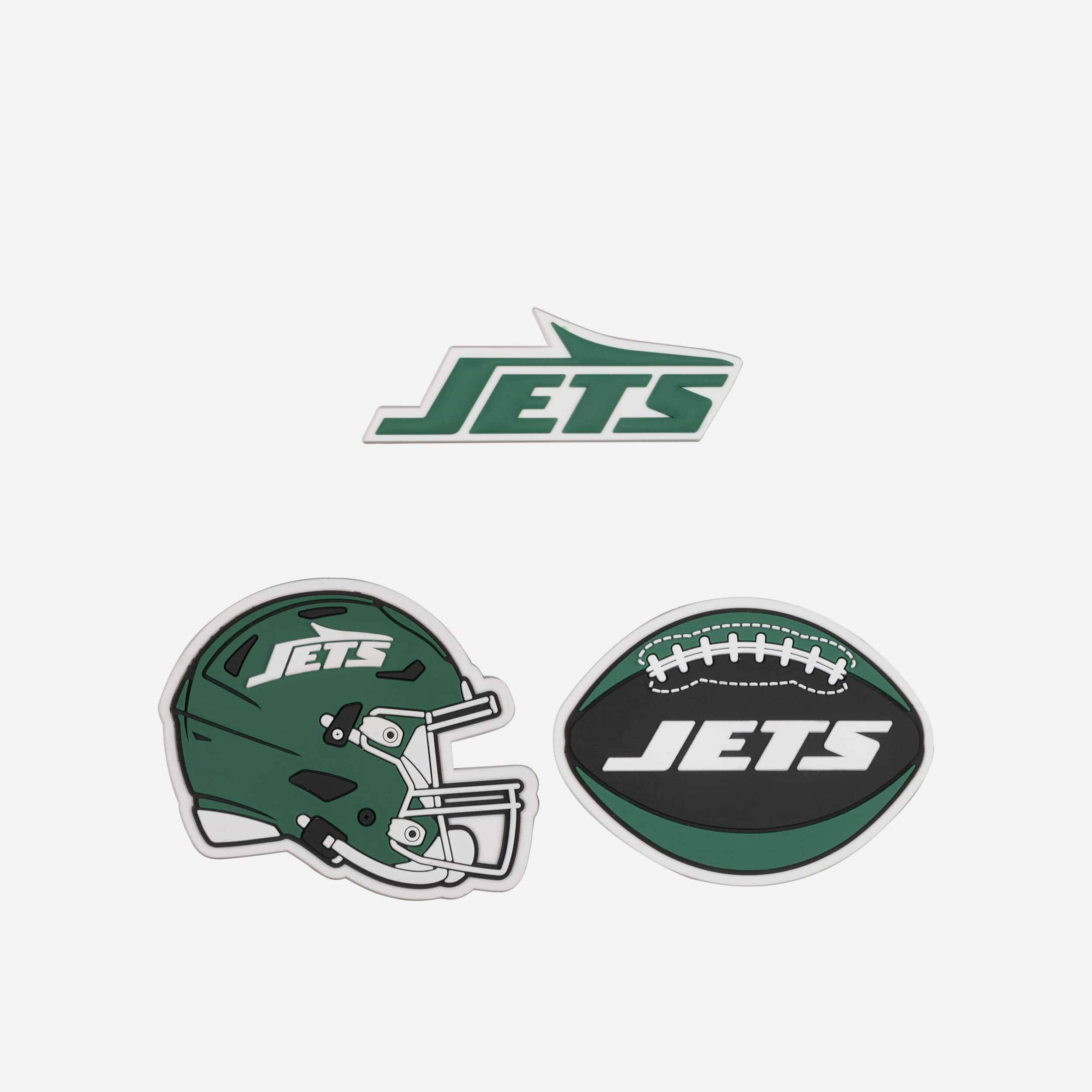 New York Jets 3 Pack Tailgate Tote Charms