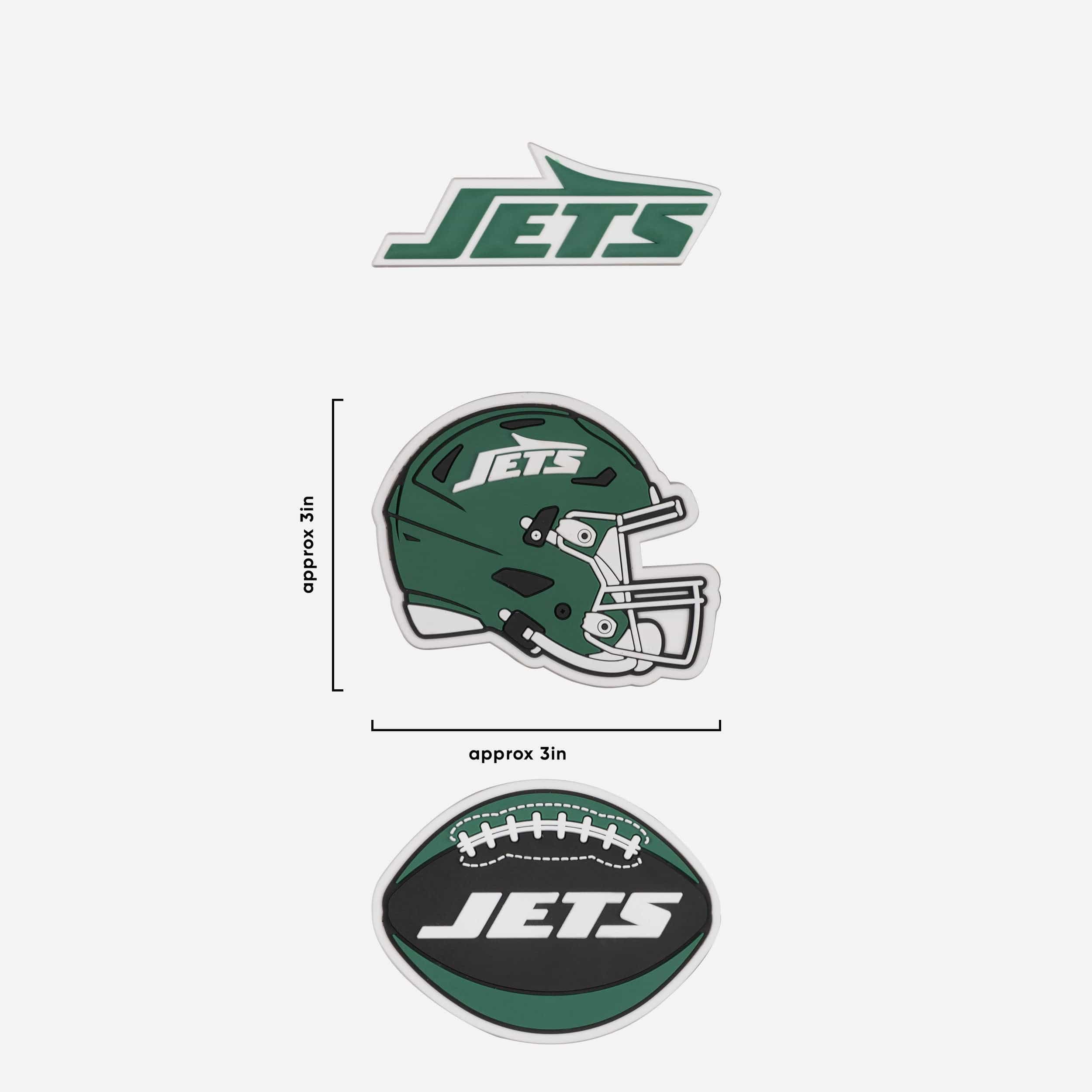 New York Jets 3 Pack Tailgate Tote Charms 4 New York Jets 3 Pack Tailgate Tote Charms