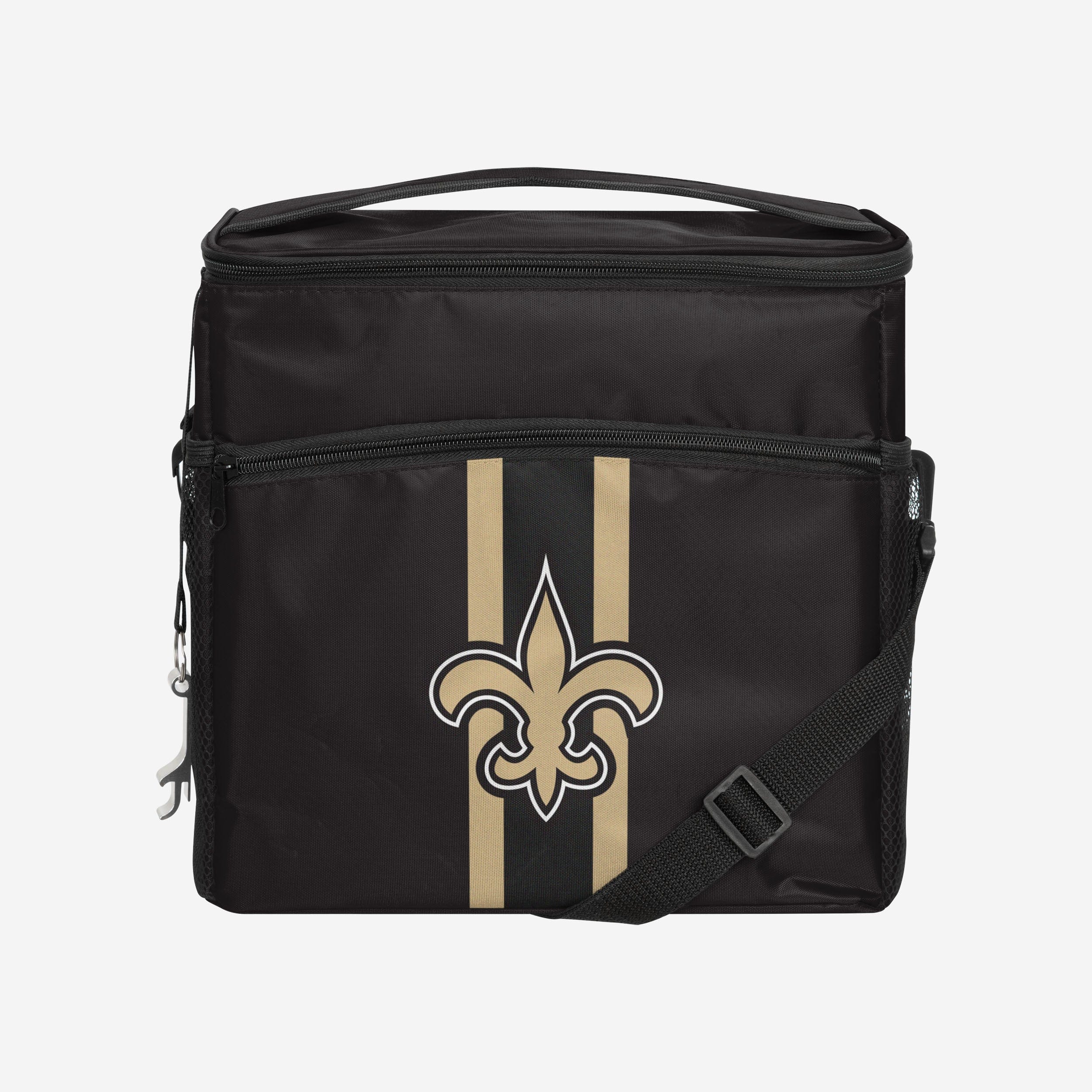 New Orleans Saints Team Stripe Tailgate 24 Pack Cooler 1 New Orleans Saints Team Stripe Tailgate 24 Pack Cooler