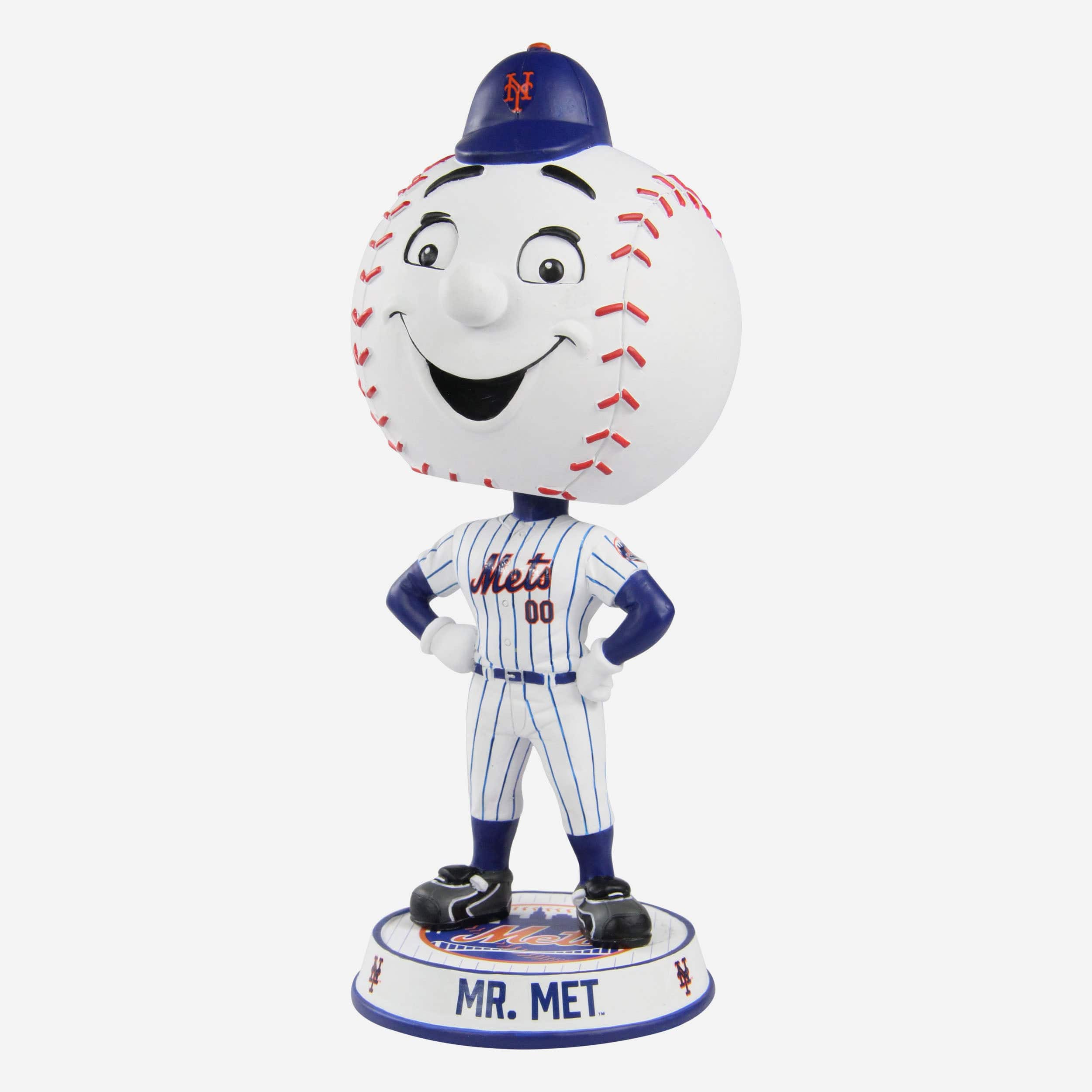 Mr Met New York Mets Mascot Bighead Bobblehead