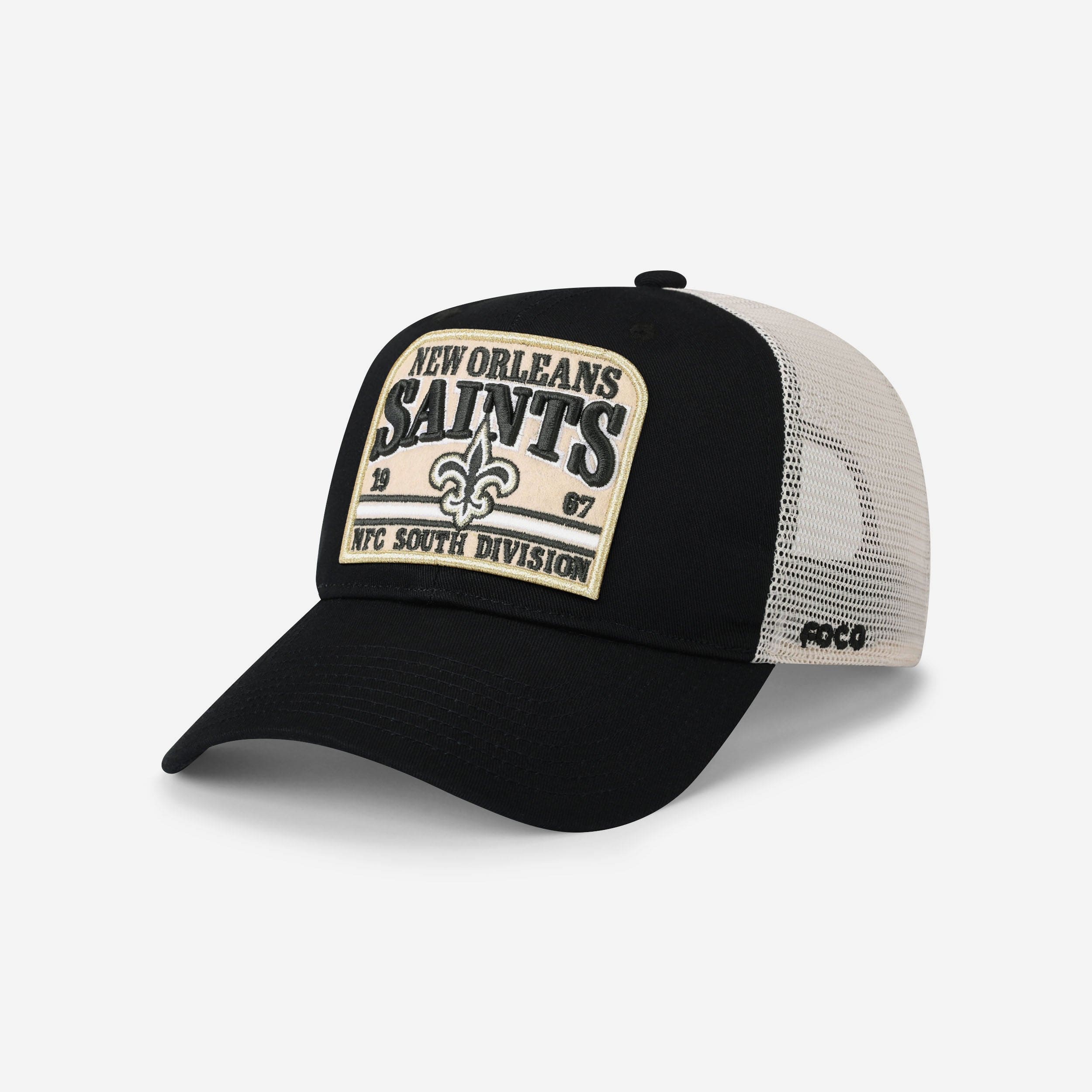 New Orleans Saints Truckstop Patch Trucker RF Cap 1 New Orleans Saints Truckstop Patch Trucker RF Cap