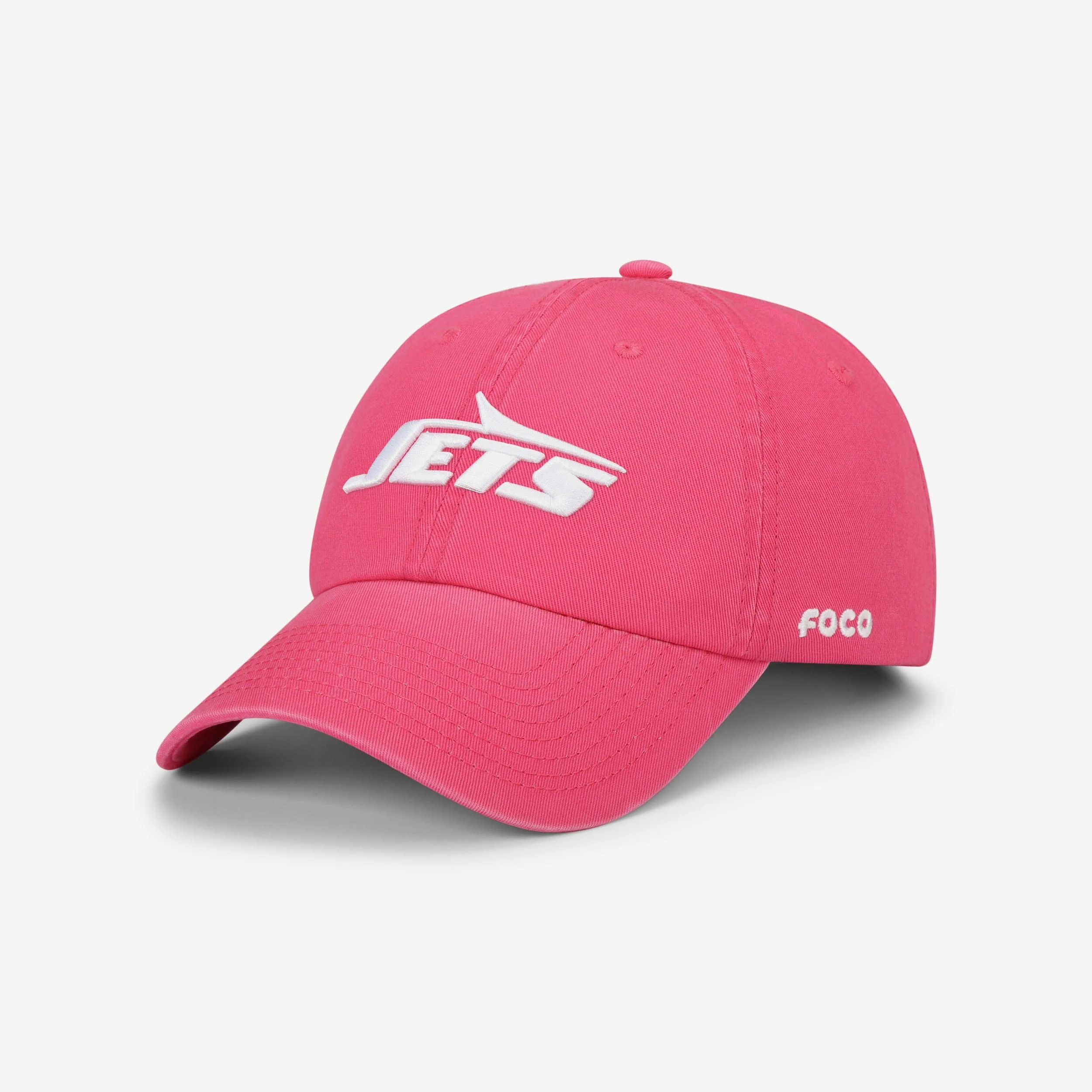 New York Jets Magenta & White Casual Cap