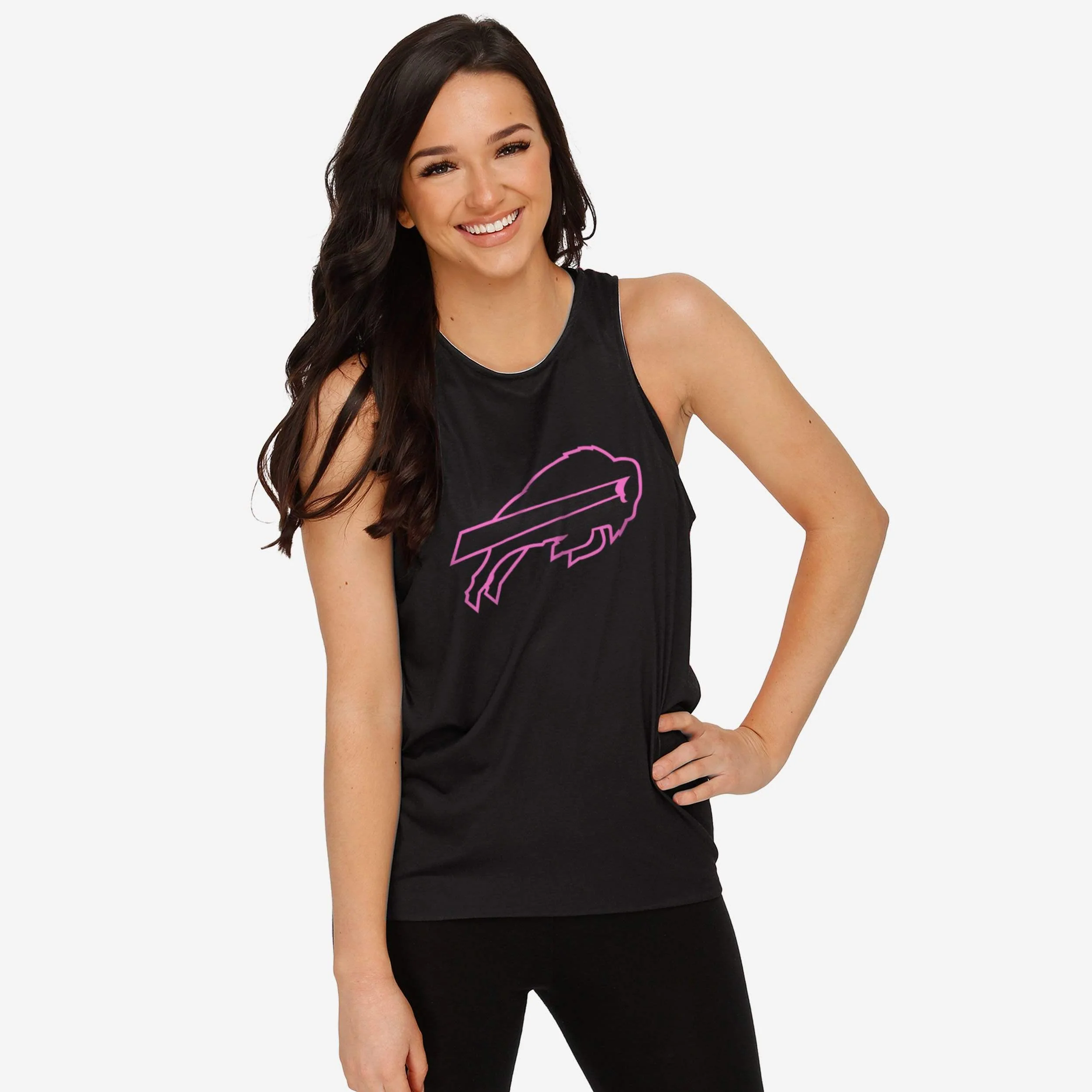 Buffalo Bills Womens Highlights Tie-Breaker Sleeveless Top 2 Buffalo Bills Womens Highlights Tie-Breaker Sleeveless Top