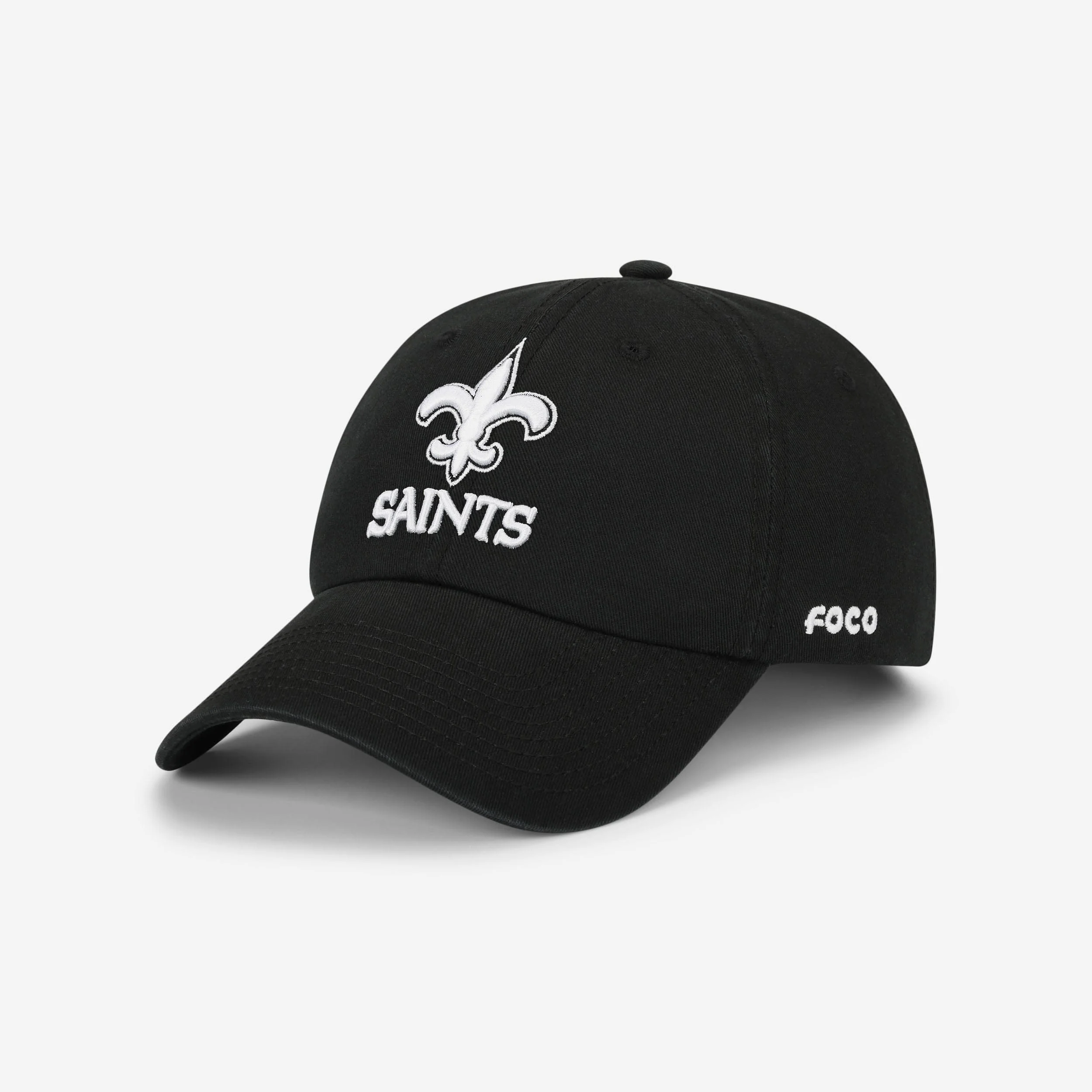 New Orleans Saints Black & White Casual Cap