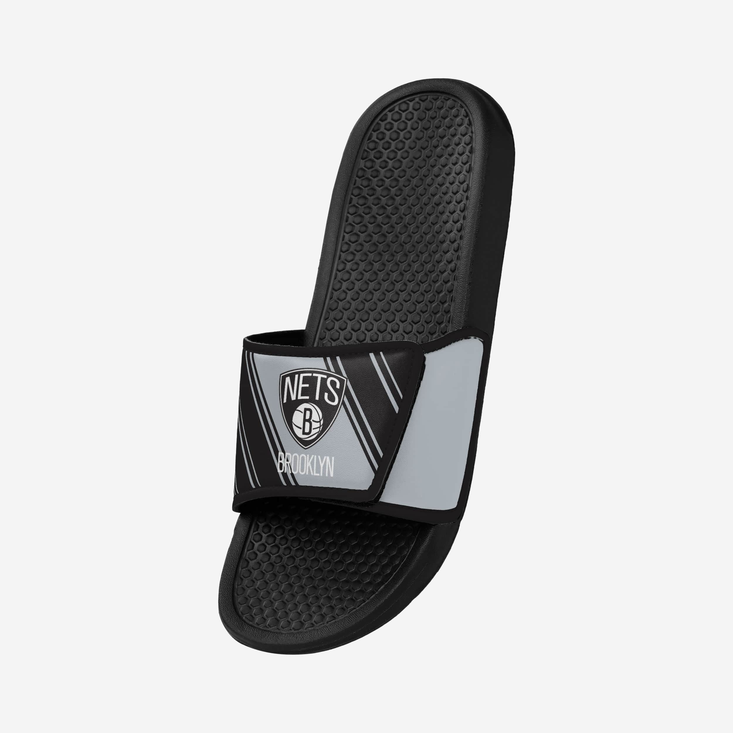 Brooklyn Nets Legacy Velcro Sport Slide 2 Brooklyn Nets Legacy Velcro Sport Slide