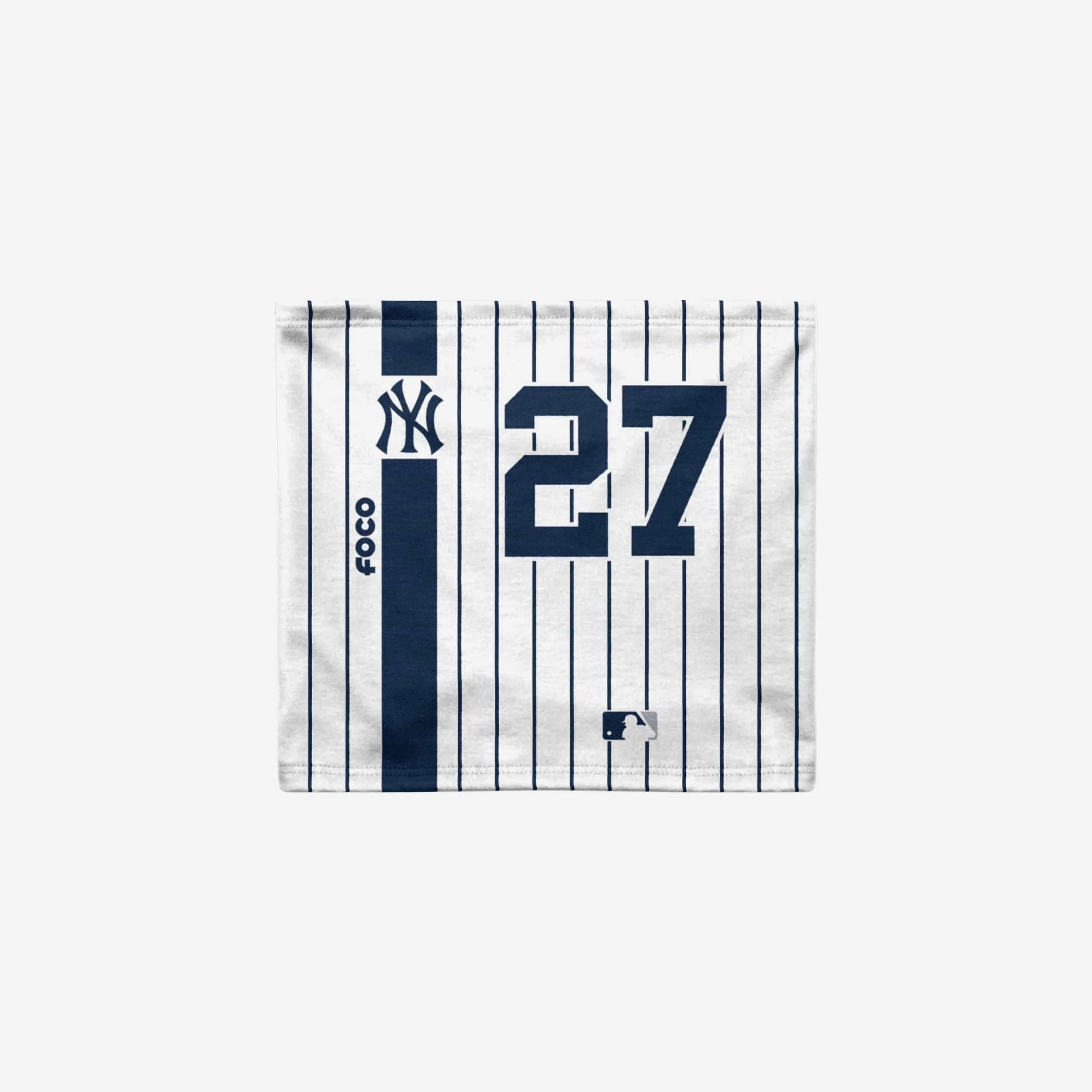 Giancarlo Stanton New York Yankees On-Field Pinstripe UV Gaiter Scarf 2 Giancarlo Stanton New York Yankees On-Field Pinstripe UV Gaiter Scarf