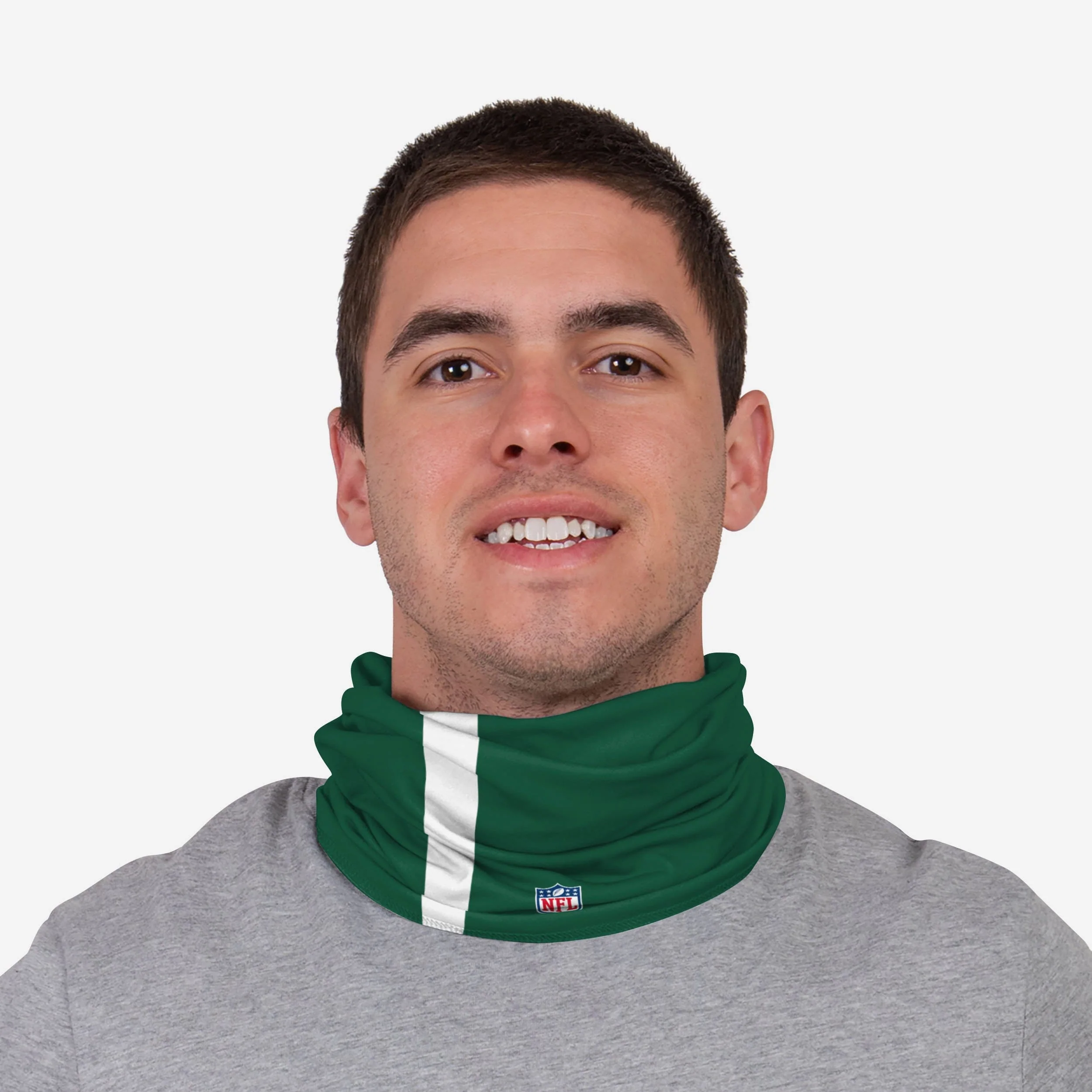 Le'Veon Bell New York Jets On-Field Sideline Gaiter Scarf 2 Le'Veon Bell New York Jets On-Field Sideline Gaiter Scarf
