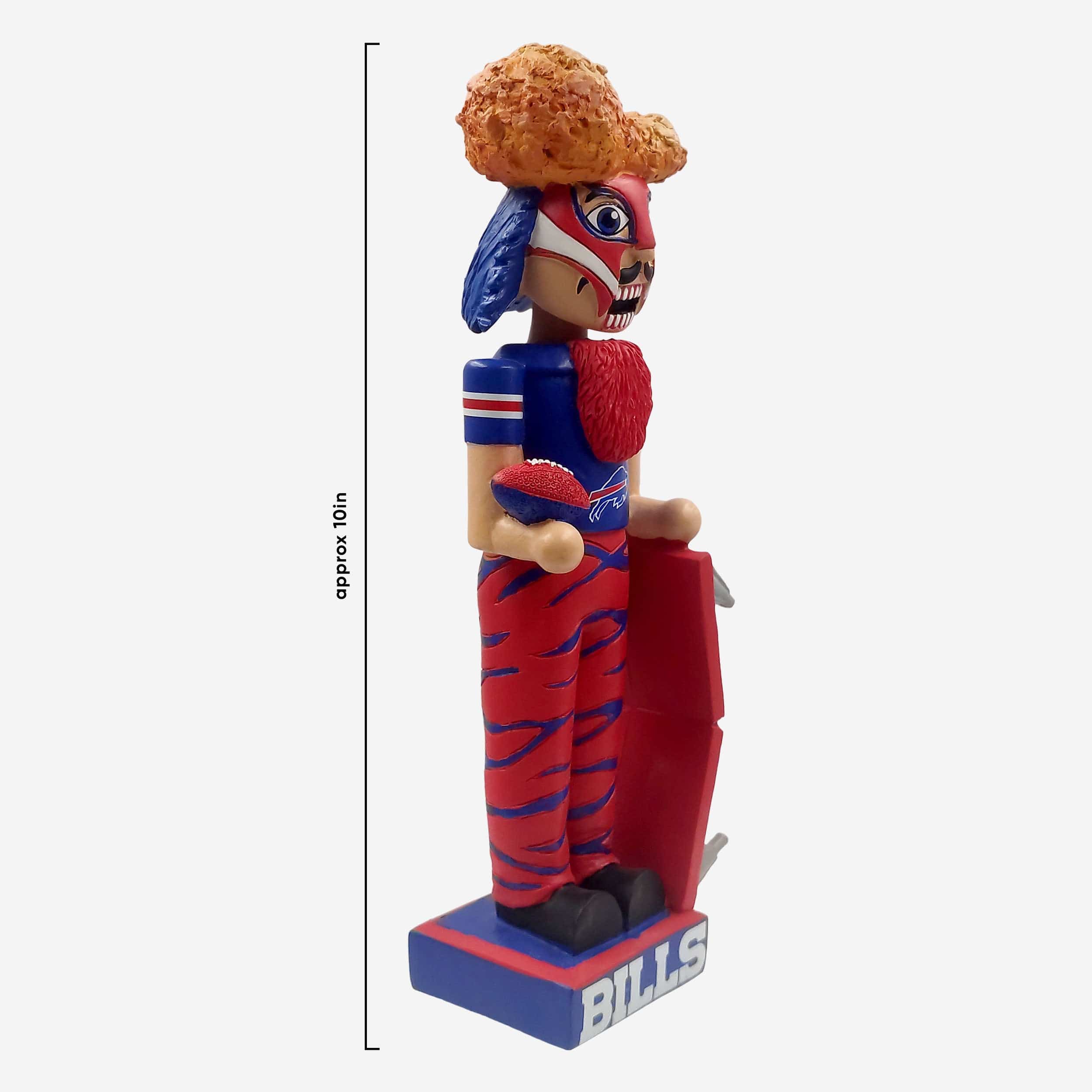 Buffalo Bills Thematic Nutcracker Bobblehead 3 Buffalo Bills Thematic Nutcracker Bobblehead