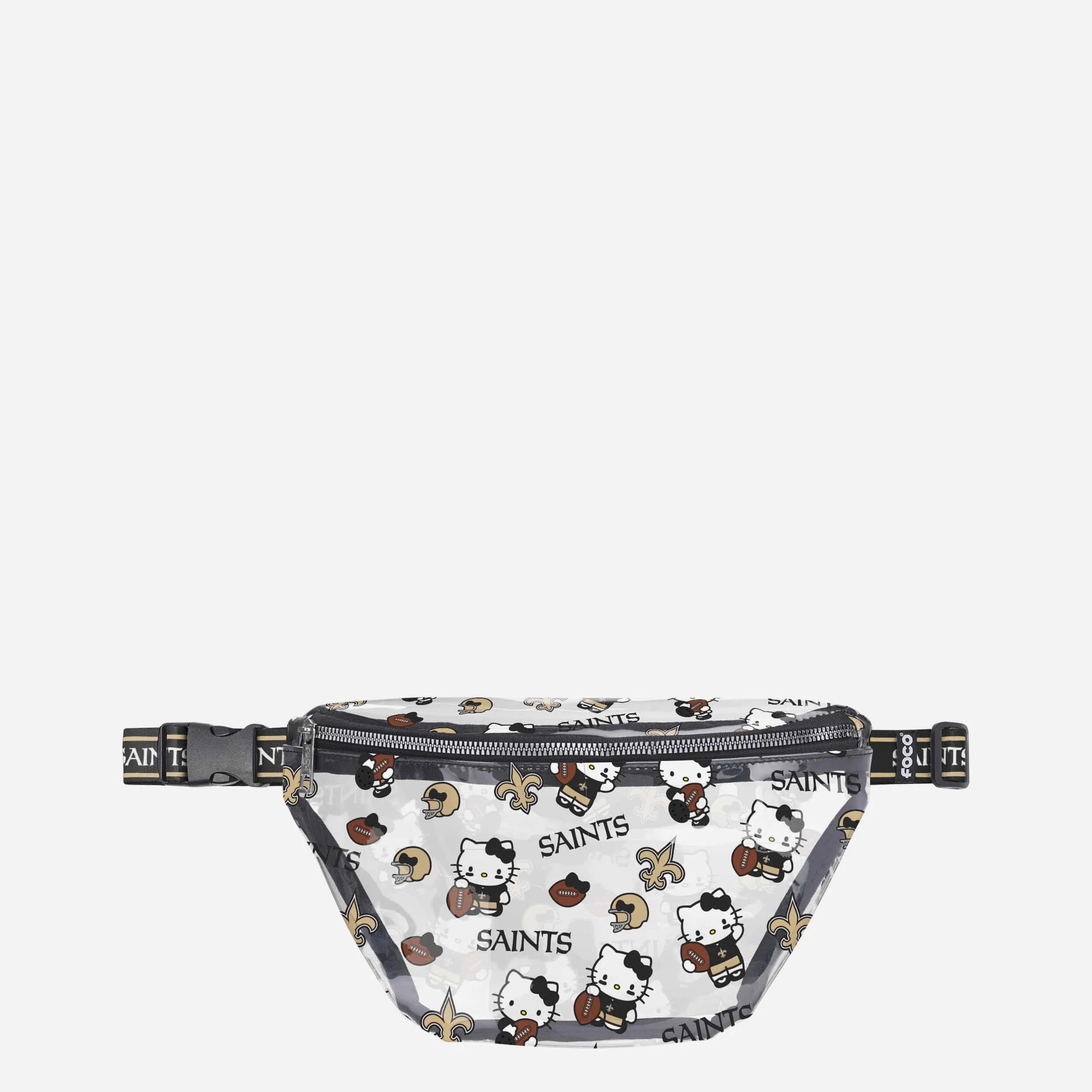 New Orleans Saints Hello Kitty® Clear Fanny Pack