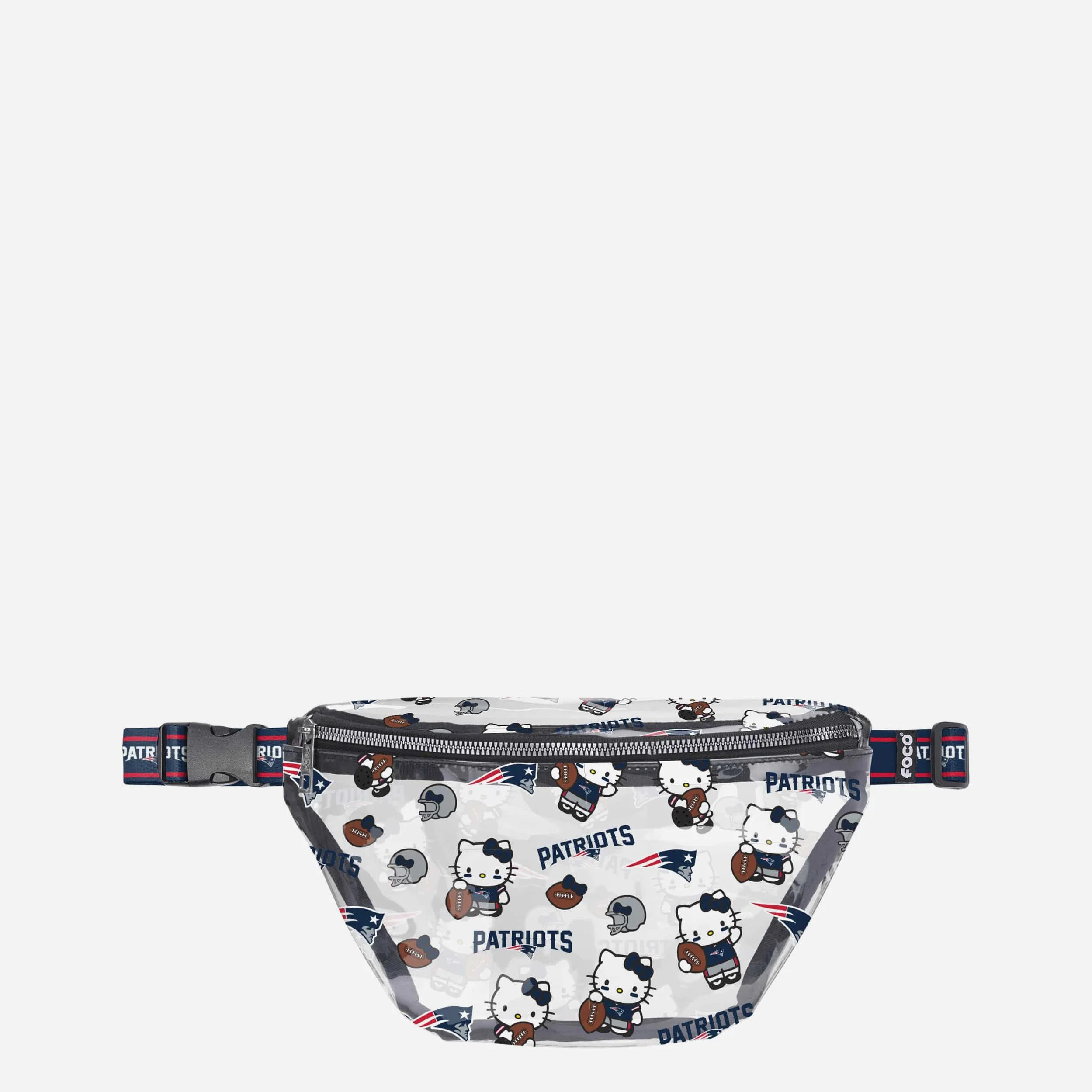 New England Patriots Hello Kitty® Clear Fanny Pack