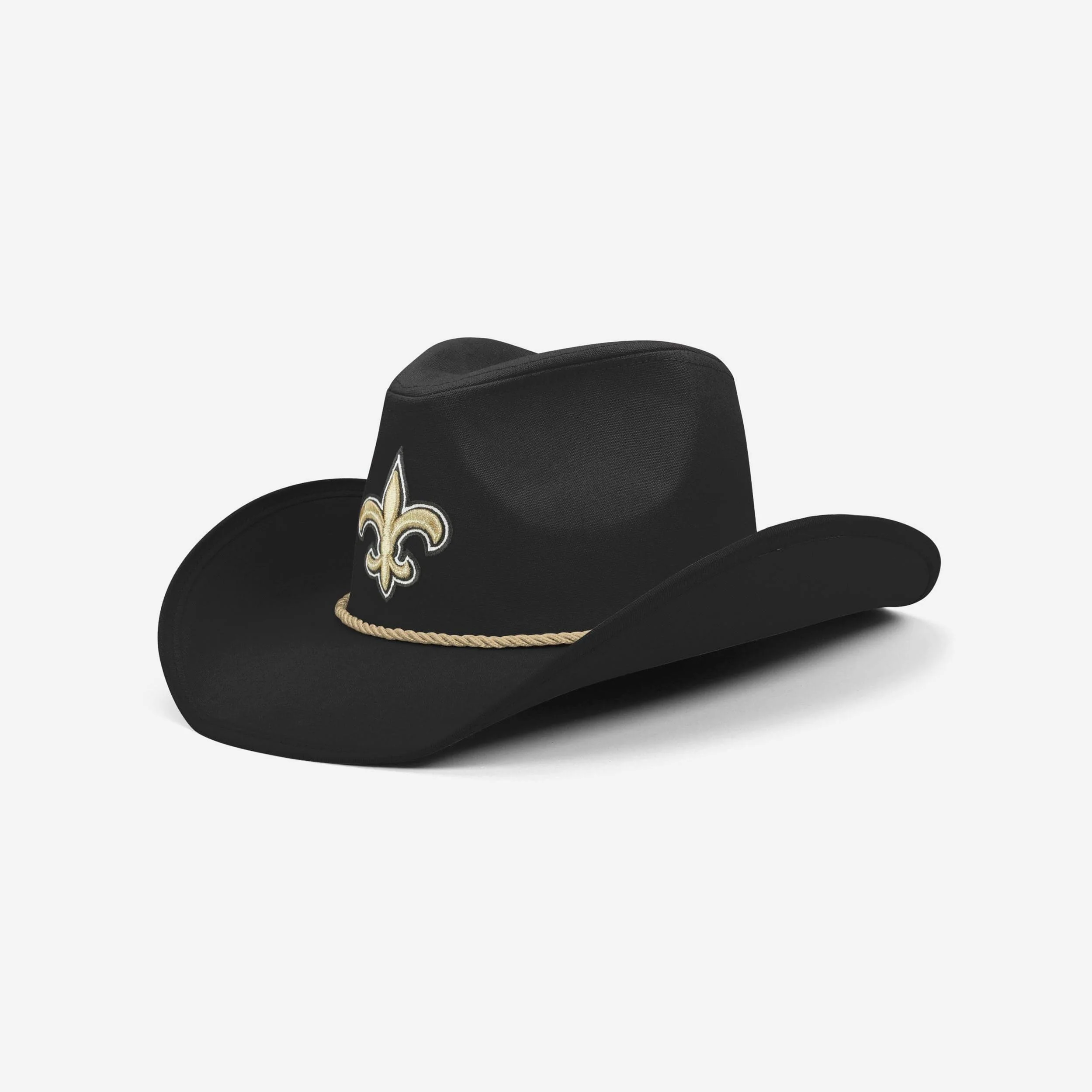 New Orleans Saints Black Cowboy Hat