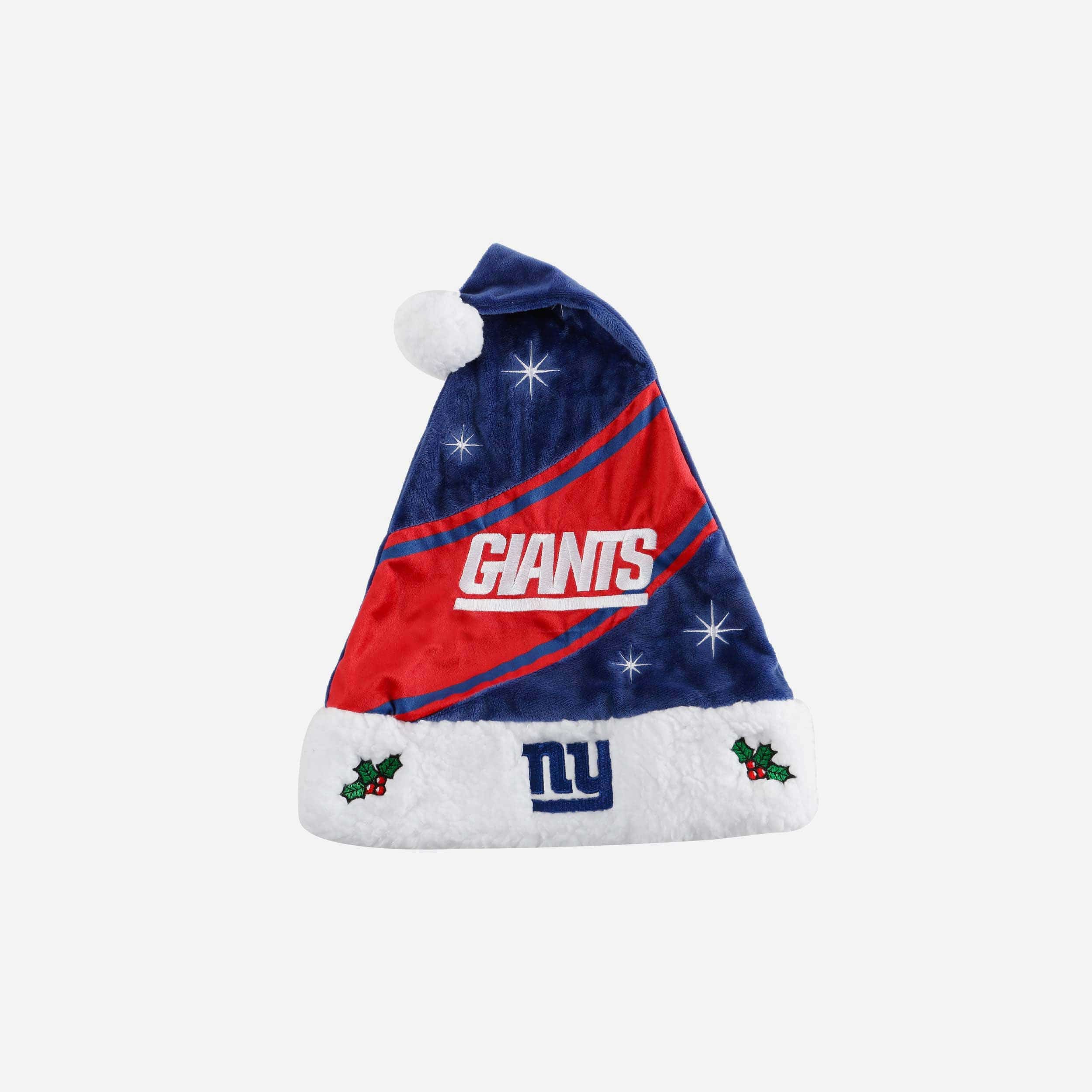 New York Giants High End Santa Hat