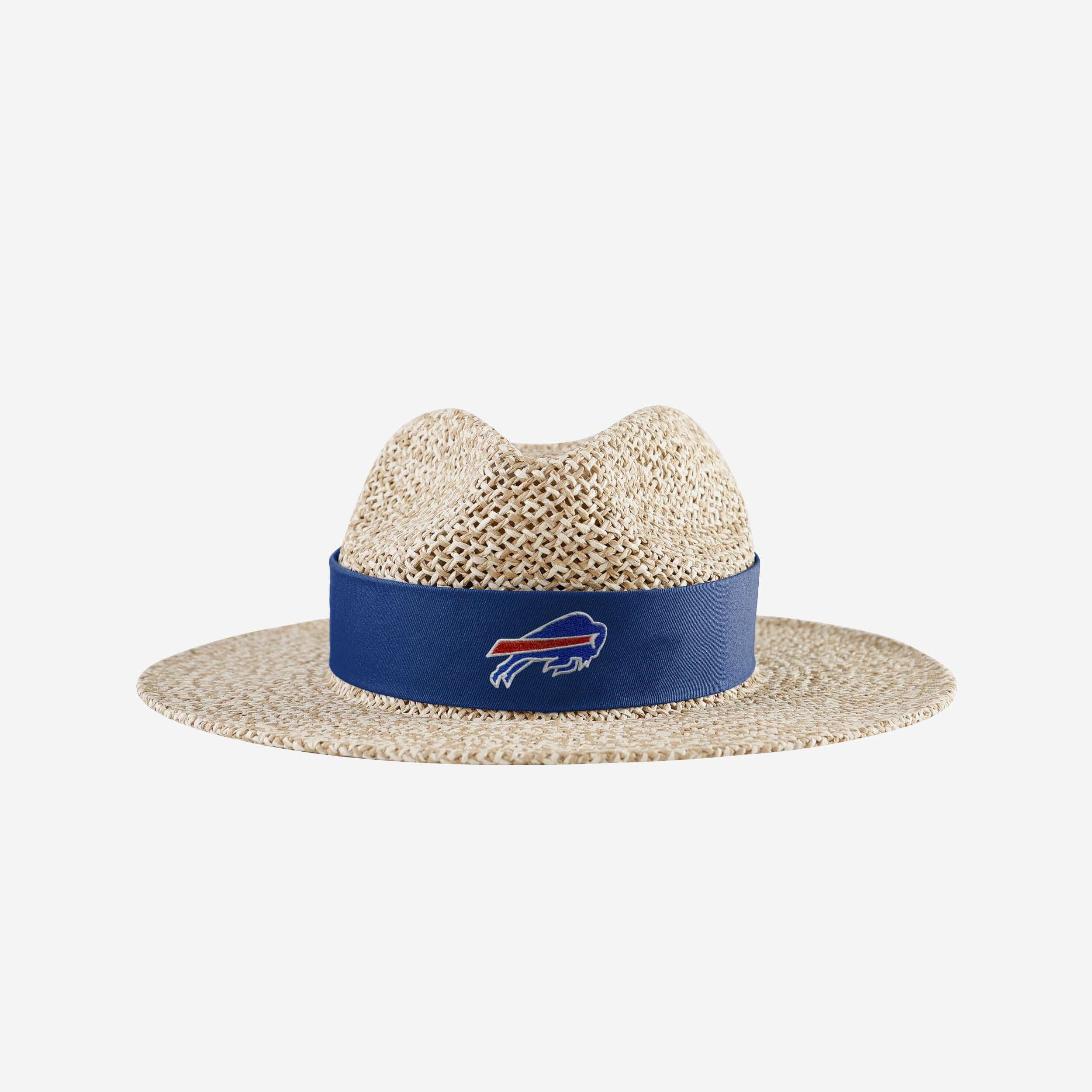 Buffalo Bills Band Straw Hat