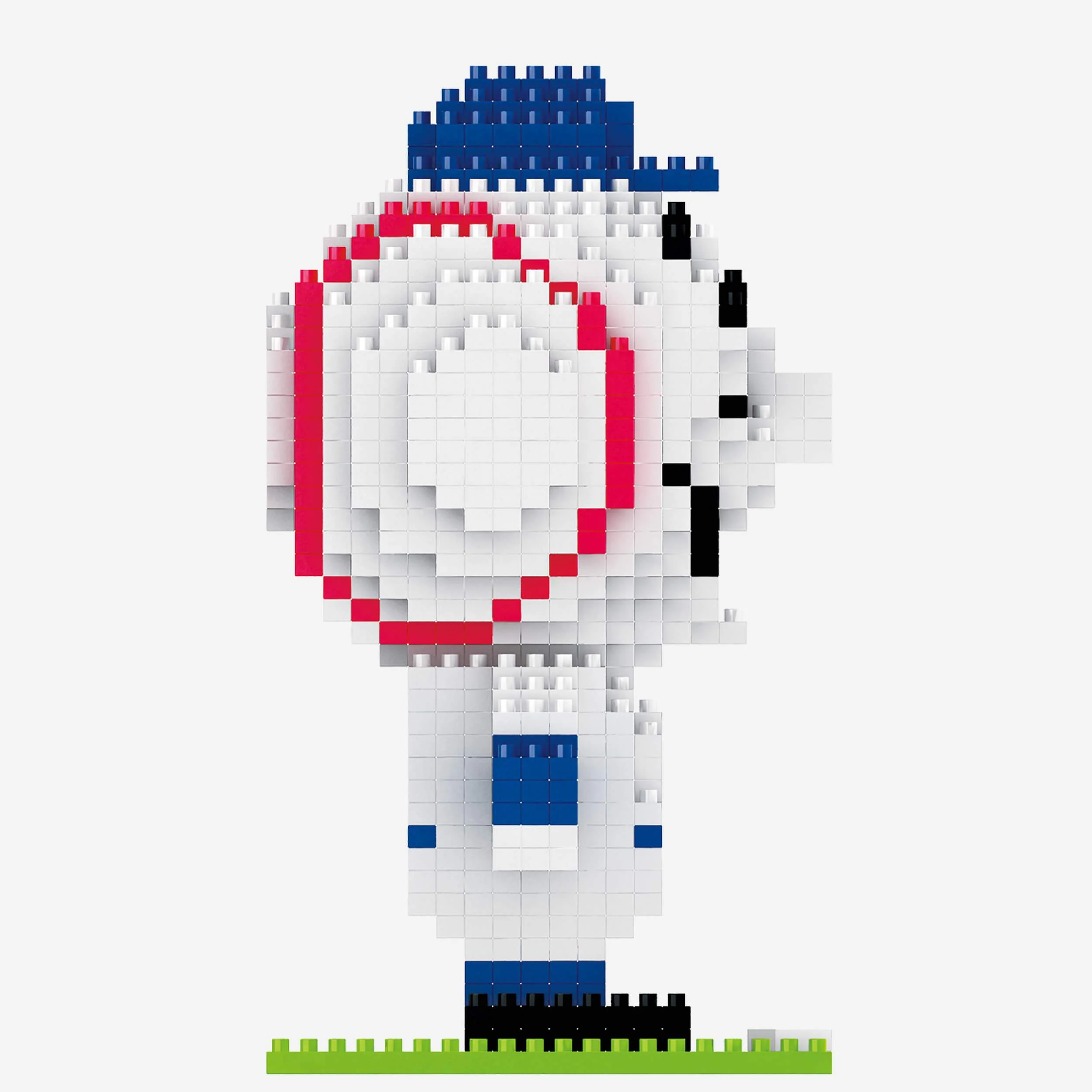 Mr Met New York Mets BRXLZ Mascot 3 Mr Met New York Mets BRXLZ Mascot
