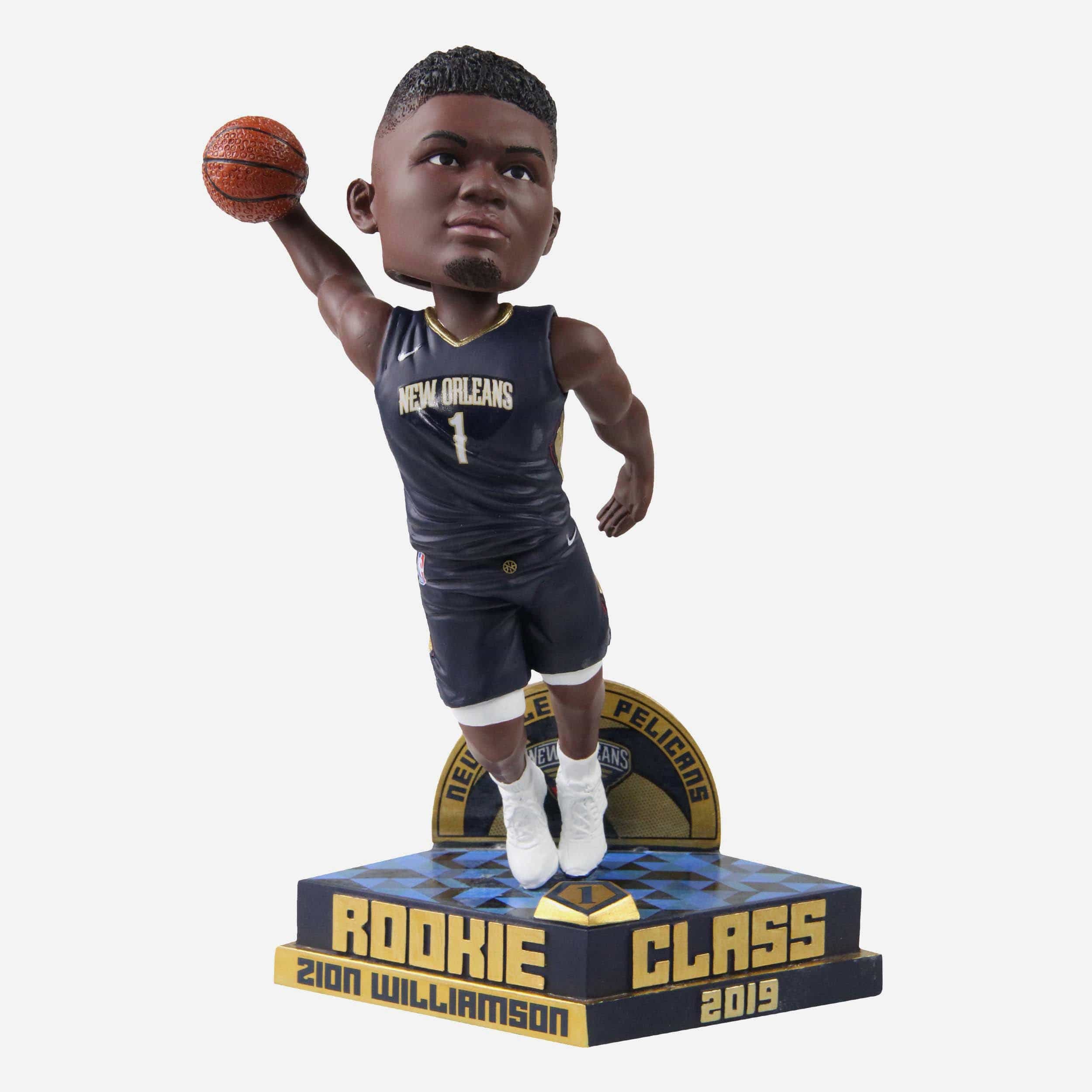 Zion Williamson New Orleans Pelicans 2019 Rookie Class Bobblehead