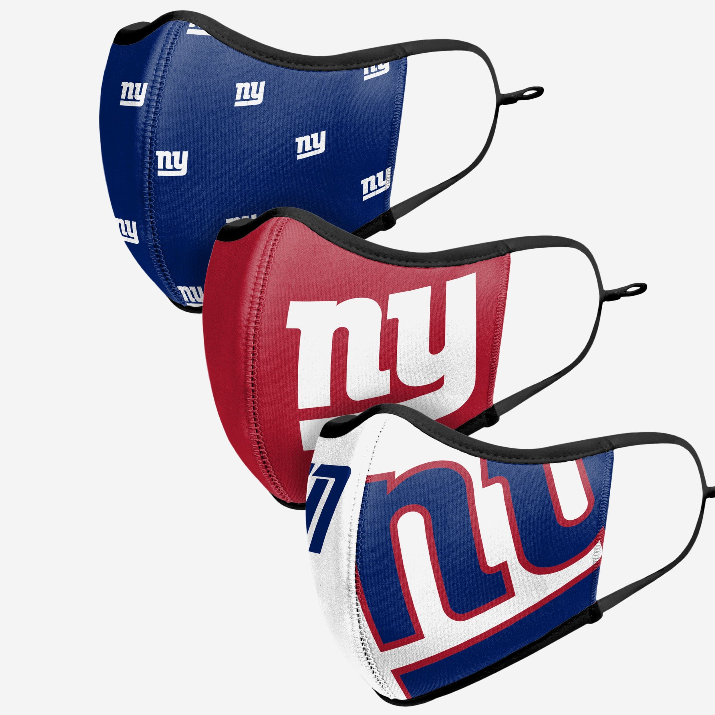 New York Giants Thematic Sport 3 Pack Face Cover 4 New York Giants Thematic Sport 3 Pack Face Cover