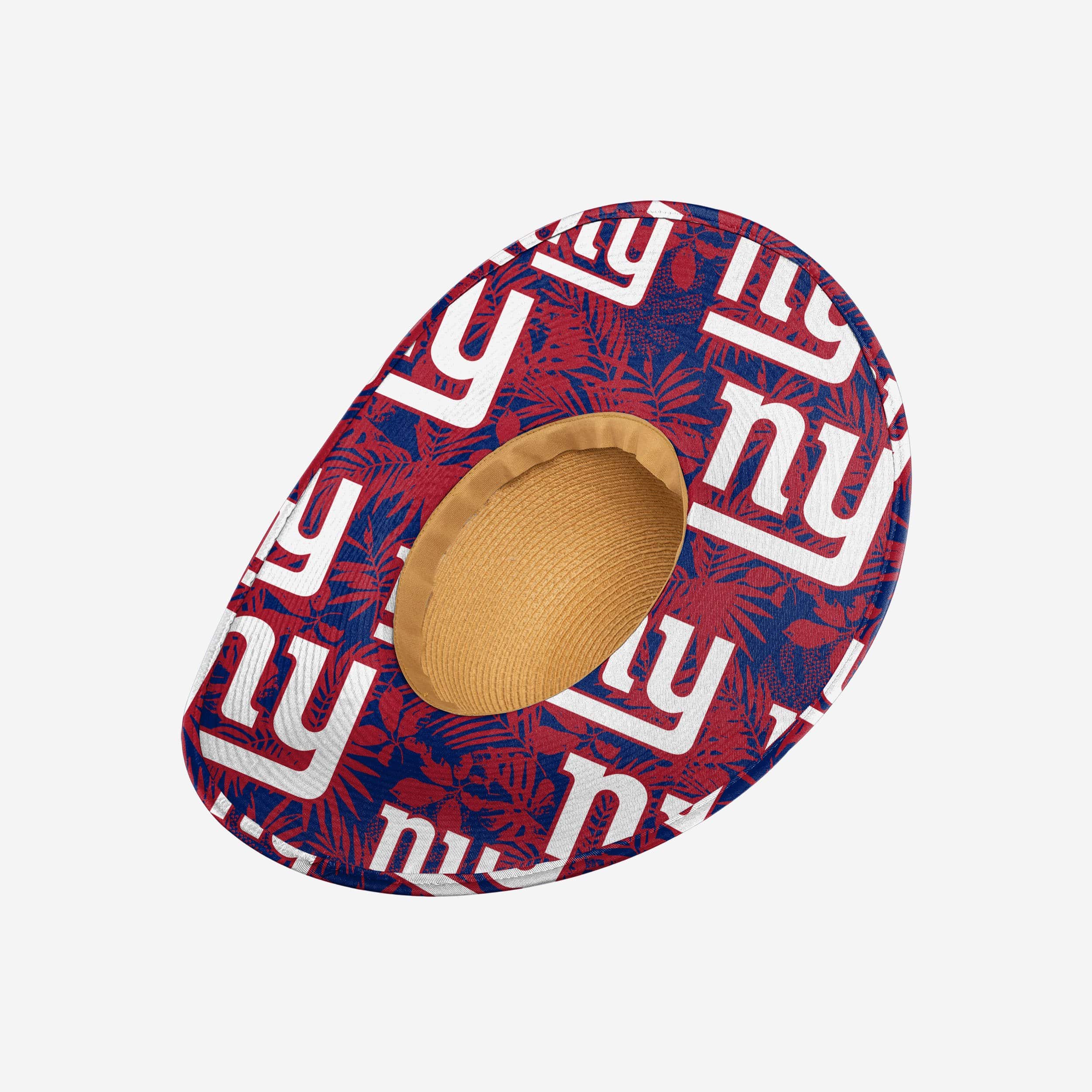 New York Giants Womens Floral Straw Hat 2 New York Giants Womens Floral Straw Hat
