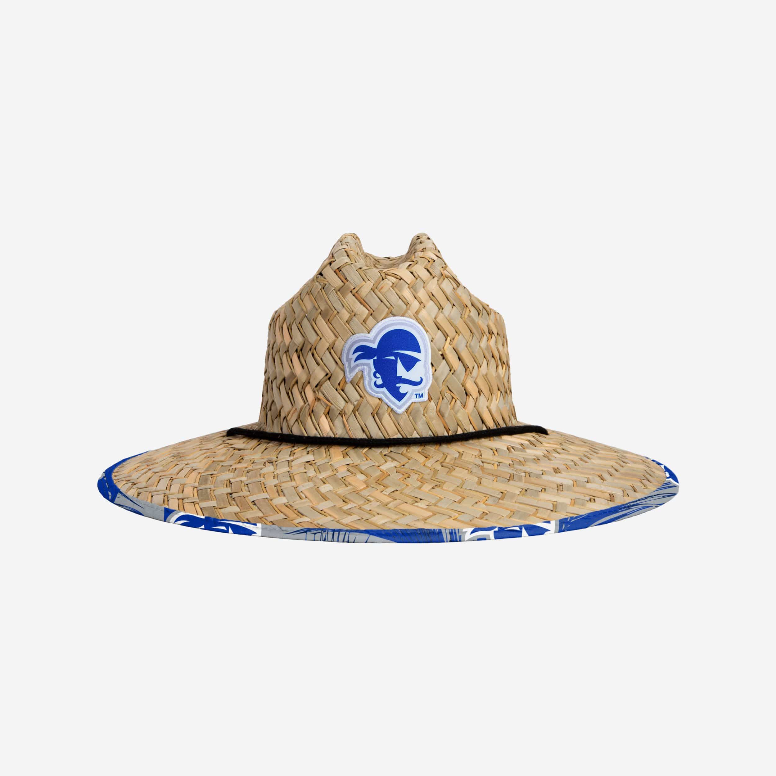 Seton Hall Pirates Floral Straw Hat