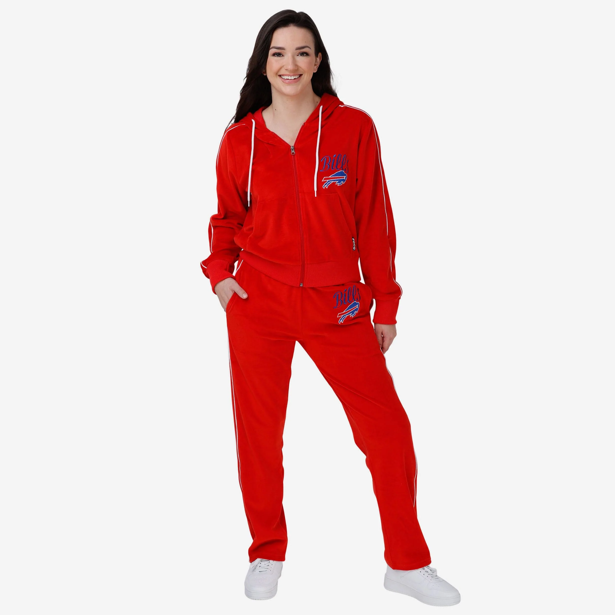 Buffalo Bills Womens Red Velour Pants 5 Buffalo Bills Womens Red Velour Pants
