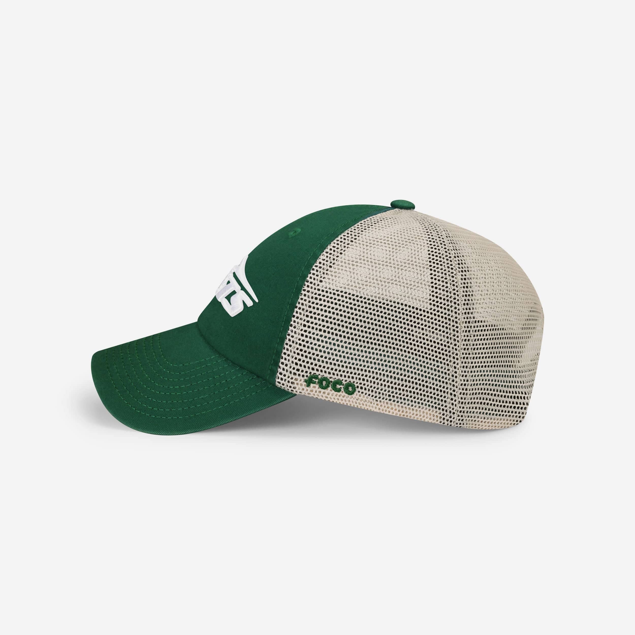 New York Jets Primary Logo Casual Trucker Cap 2 New York Jets Primary Logo Casual Trucker Cap