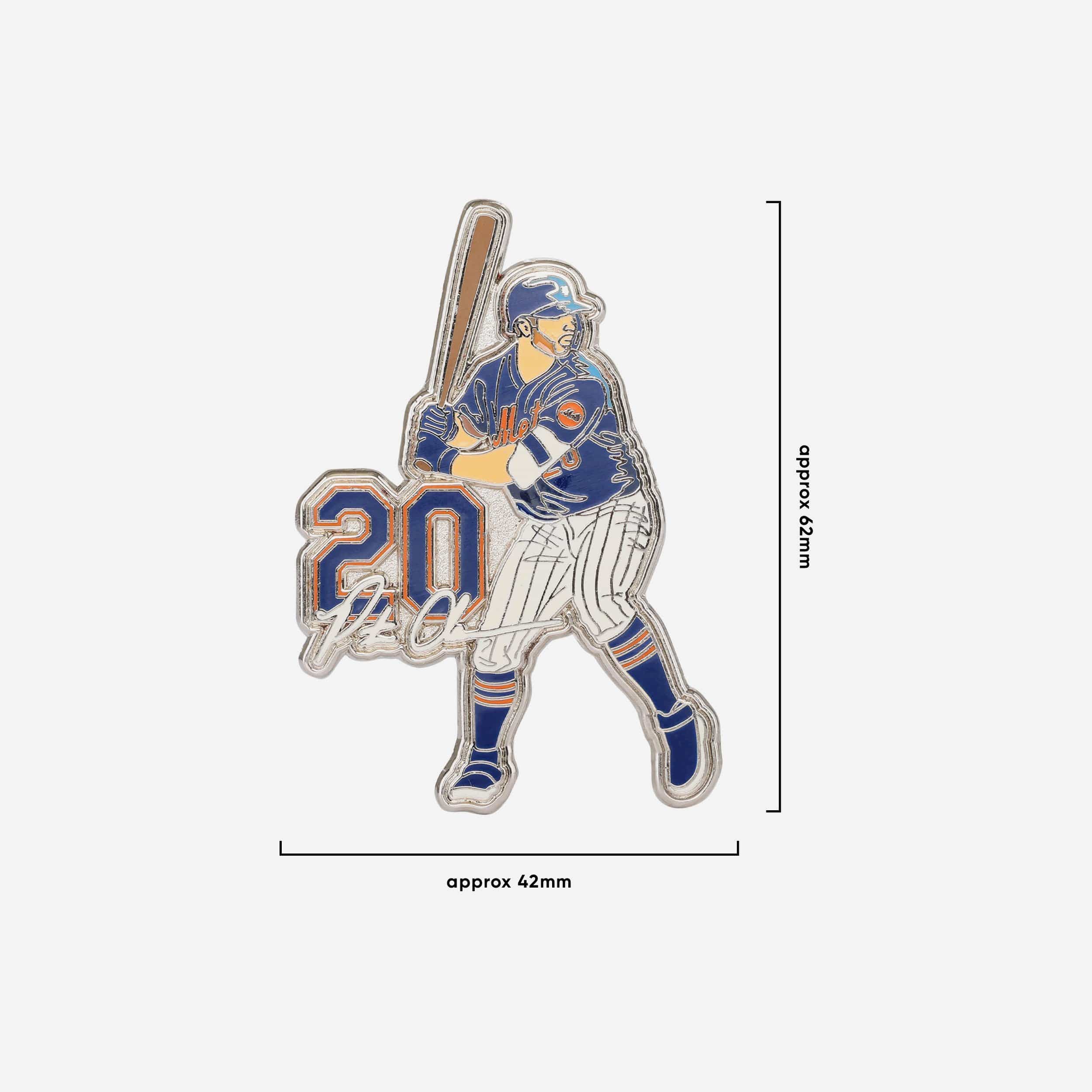 Pete Alonso New York Mets Pro Pinz 4 Pete Alonso New York Mets Pro Pinz